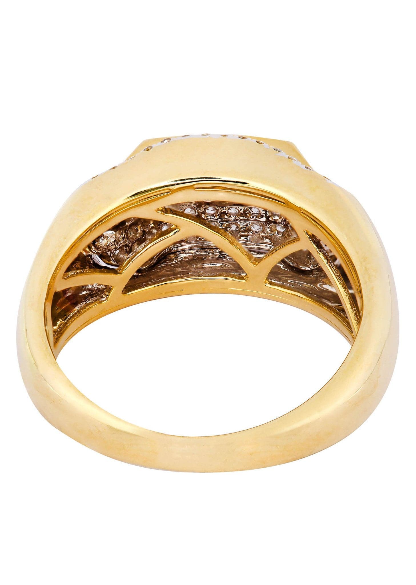 Mens Diamond Ring / Pinky Diamond Ring| 0.86 Carats - Image 3