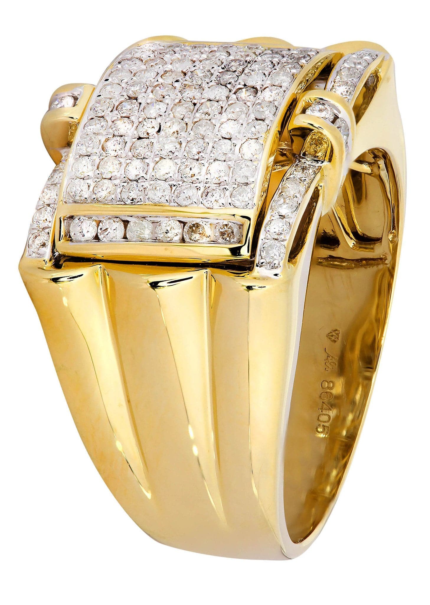 Mens Diamond Ring / Pinky Diamond Ring| 0.95 Carats - Image 2