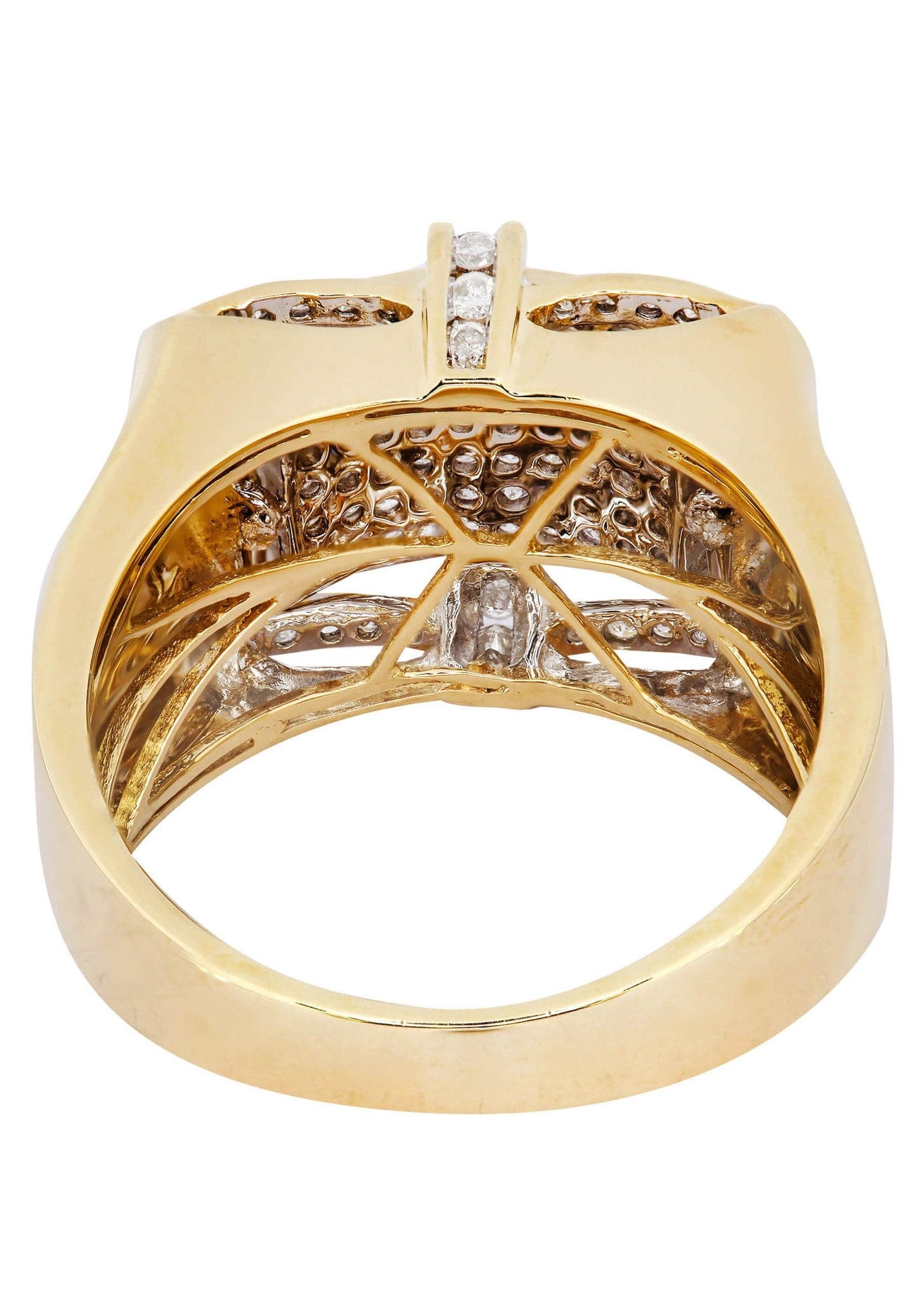 Mens Diamond Ring / Pinky Diamond Ring| 0.95 Carats - Image 3
