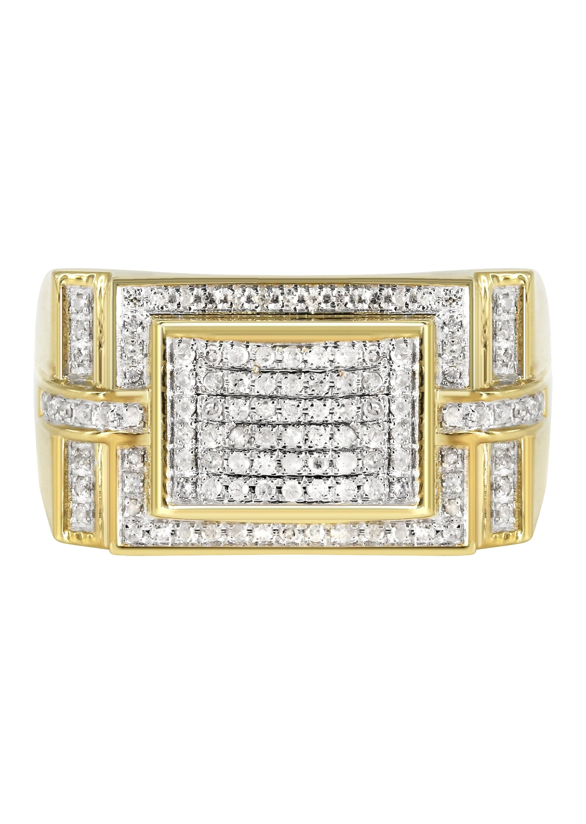 Mens Diamond Pinky Ring  | 0.55 Carats | 7.5 Grams
