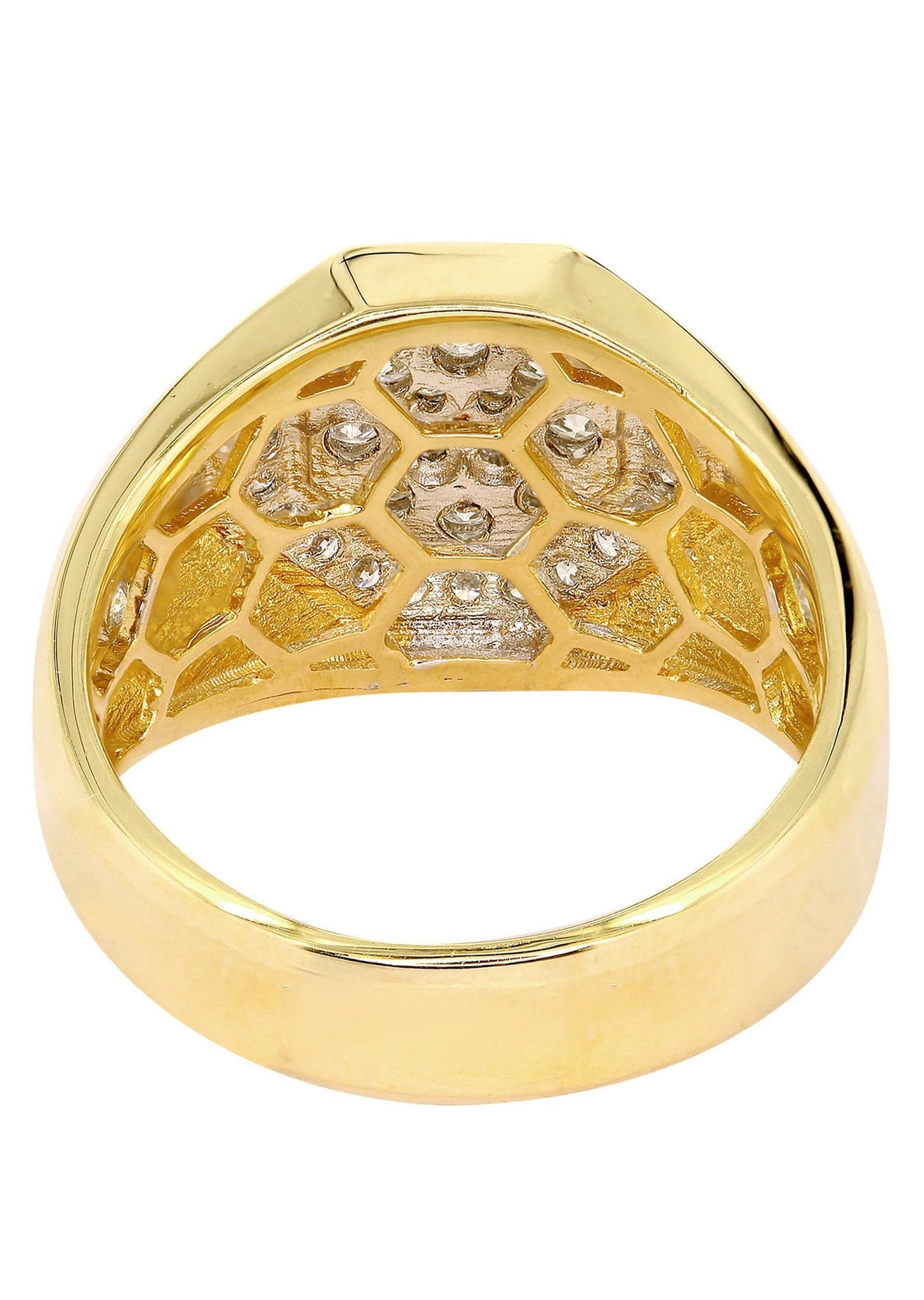 Mens Diamond Ring / Pinky Diamond Ring| 1.04 Carats - Image 3