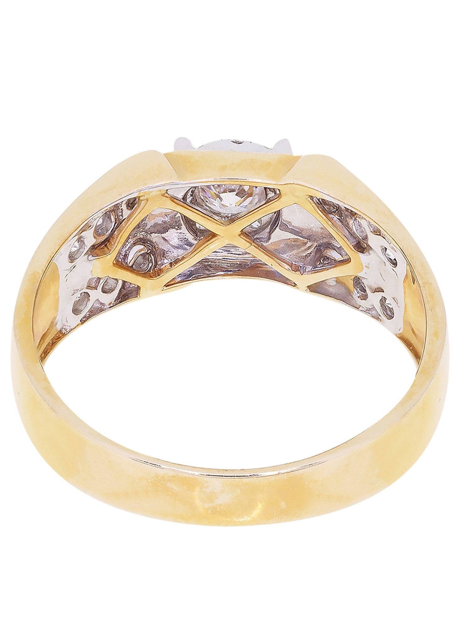 Mens Diamond Ring / Pinky Diamond Ring| 1.06 Carats - Image 3