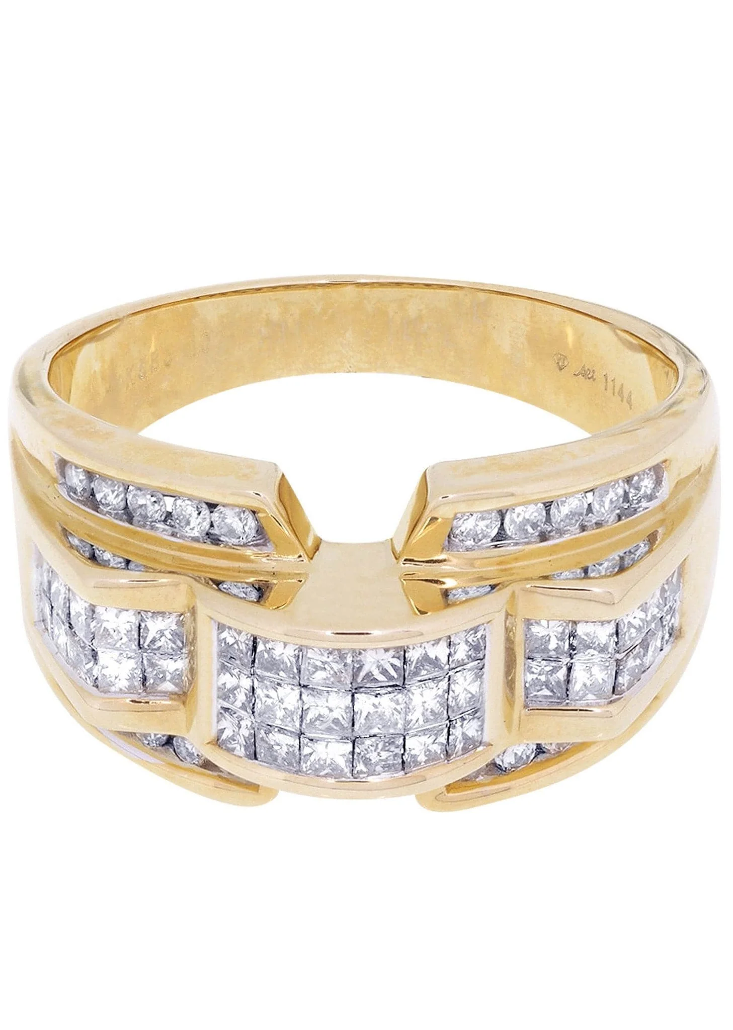 Mens Diamond Ring / Pinky Diamond Ring| 1.08 Carats