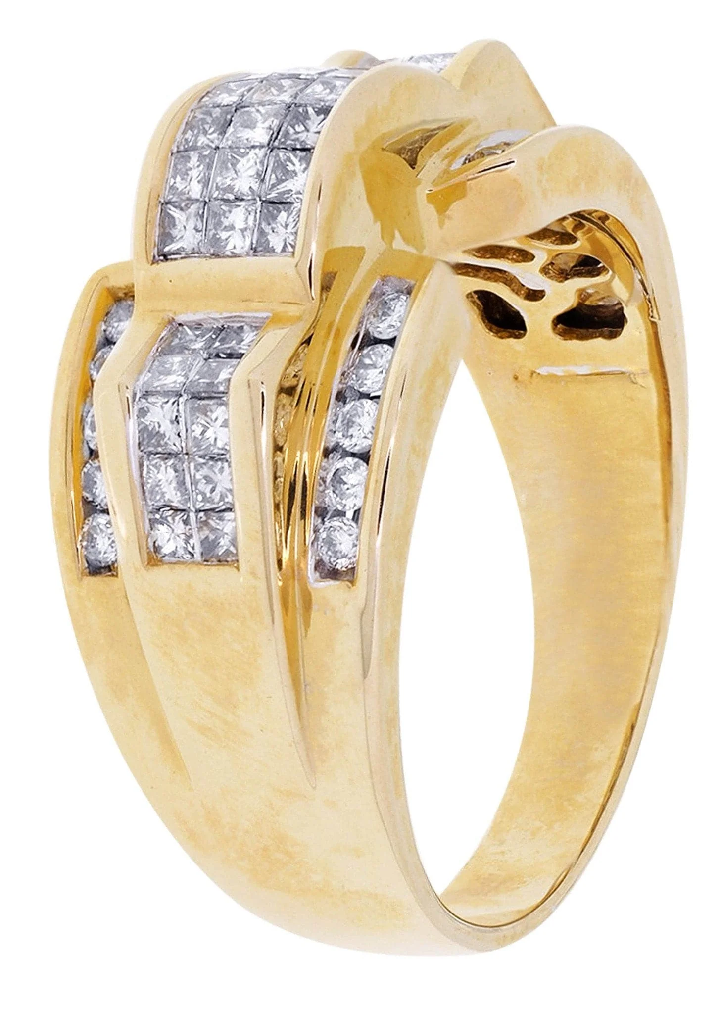Mens Diamond Ring / Pinky Diamond Ring| 1.08 Carats - Image 2