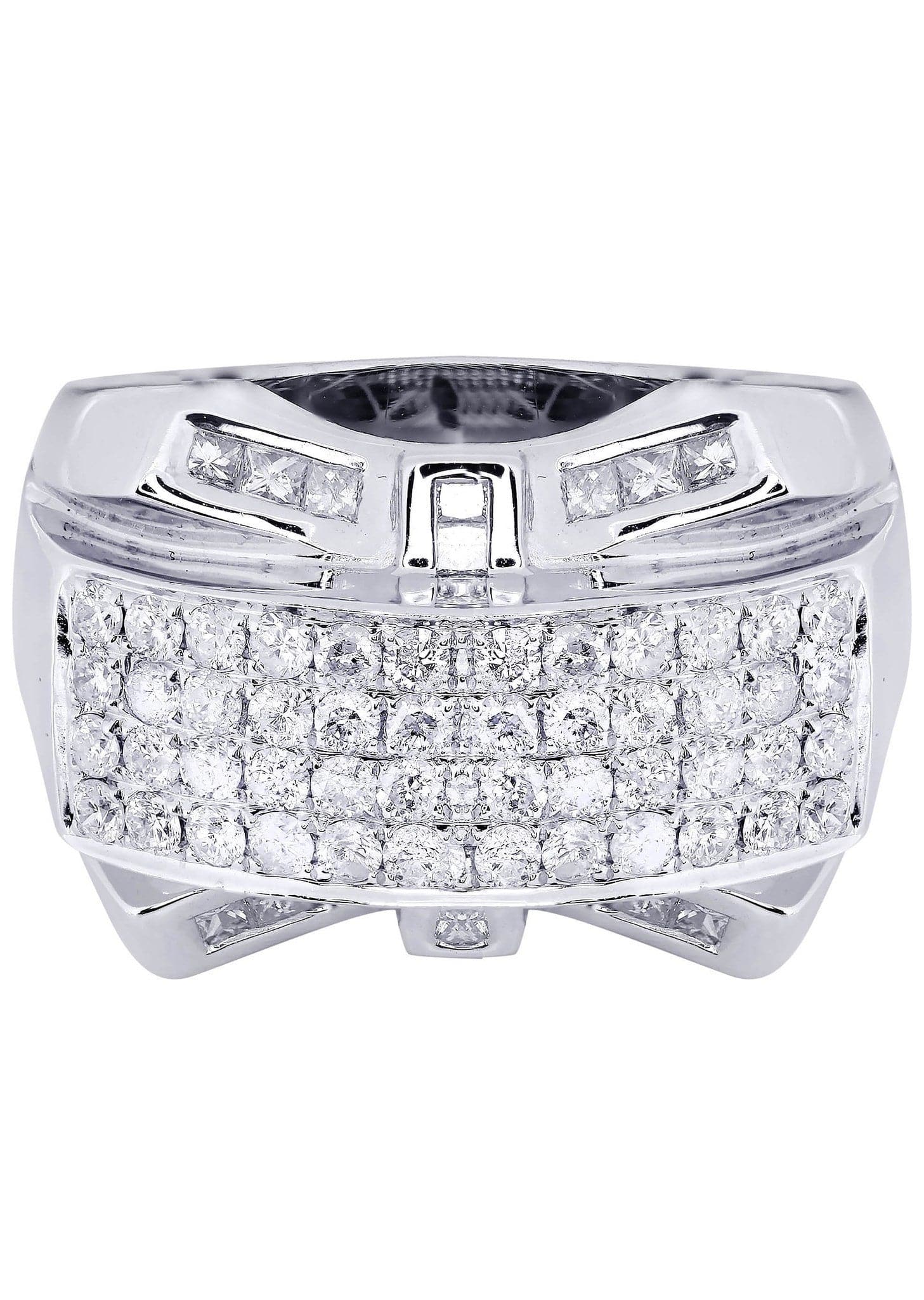 White Gold Pinky Diamond Ring| 2.30 Carats| 16.31 Grams