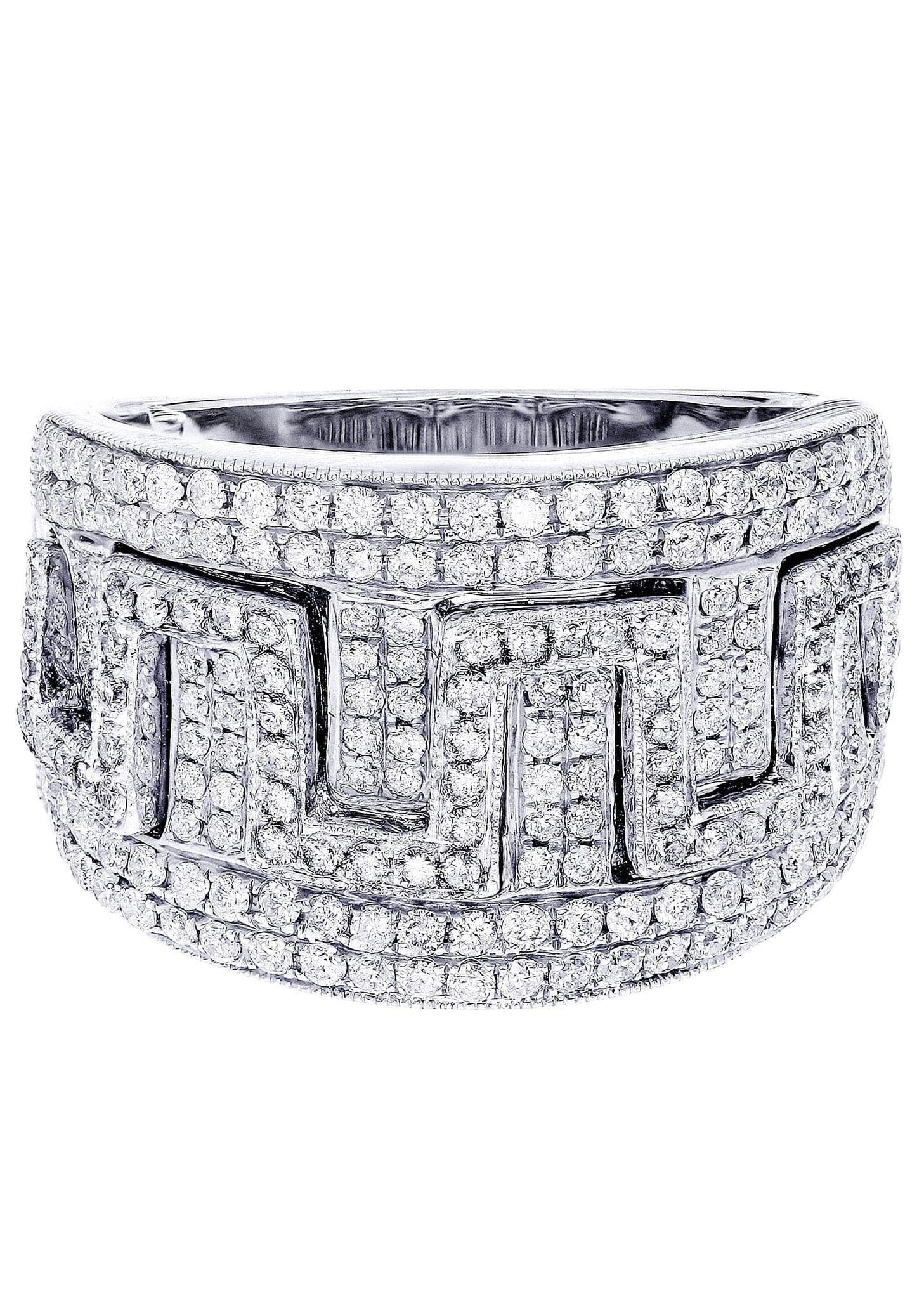 White Gold Mens Diamond Ring| 1.19 Carats| 11.28 Grams