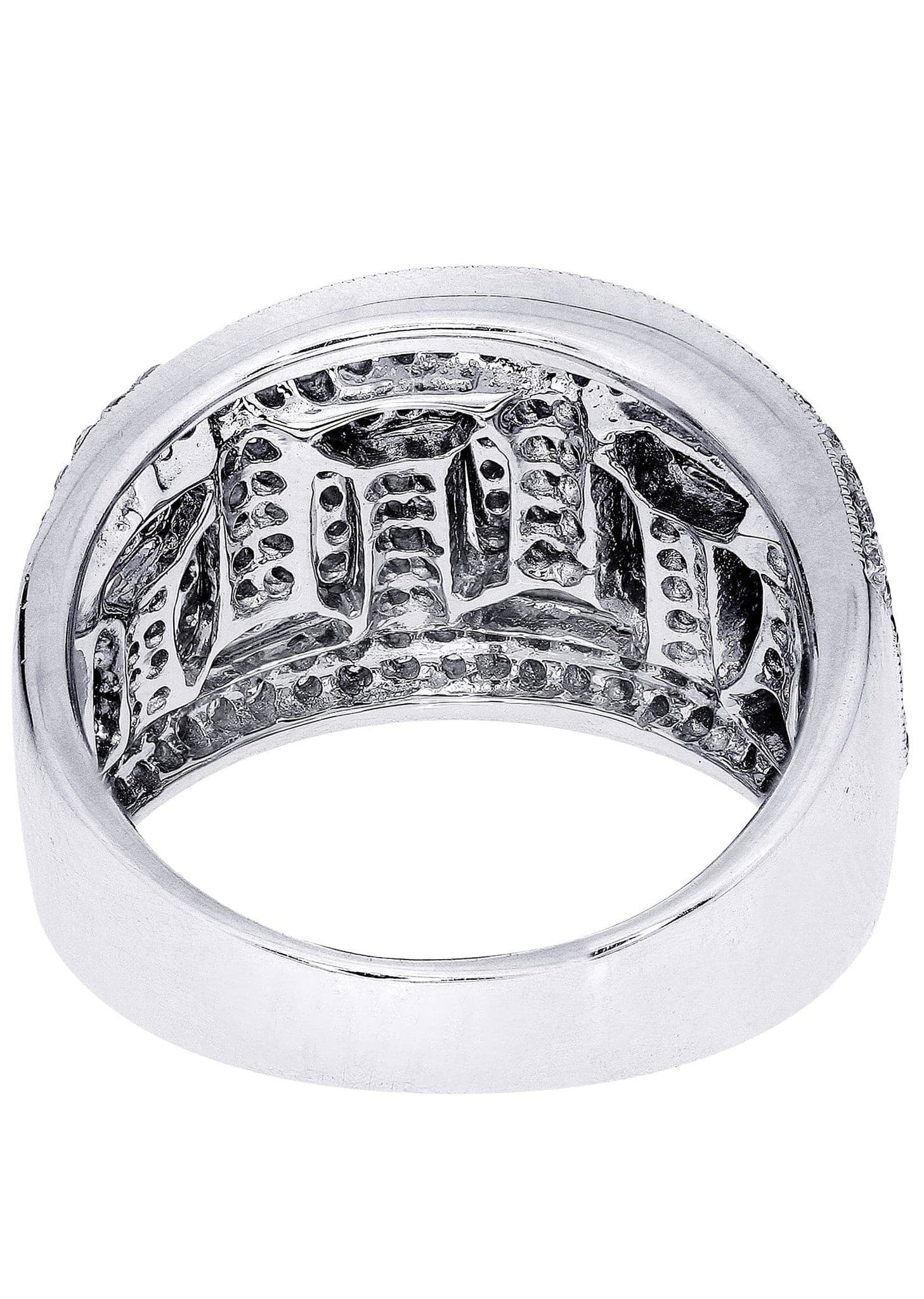White Gold Mens Diamond Ring| 1.19 Carats| 11.28 Grams - Image 3
