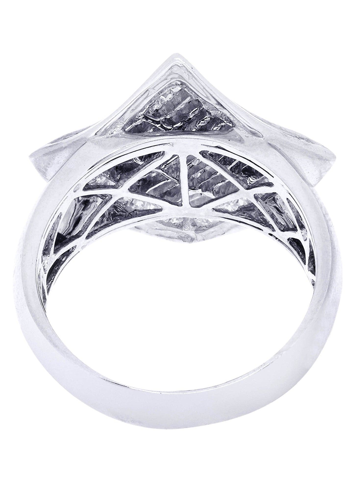 White Gold Mens Diamond Ring| 1.25 Carats| 9.6 Grams - Image 3