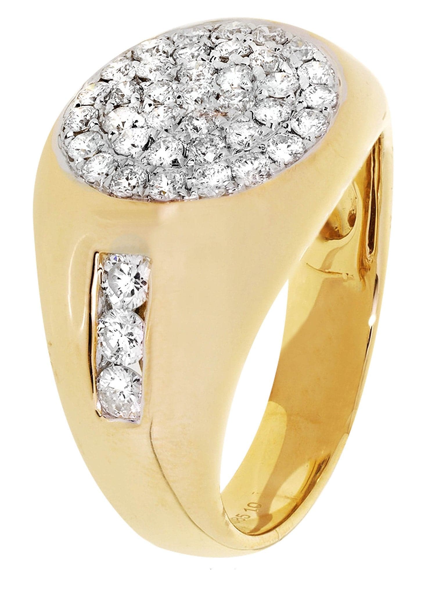 Mens Diamond Ring / Pinky Diamond Ring| 1.31 Carats - Image 2