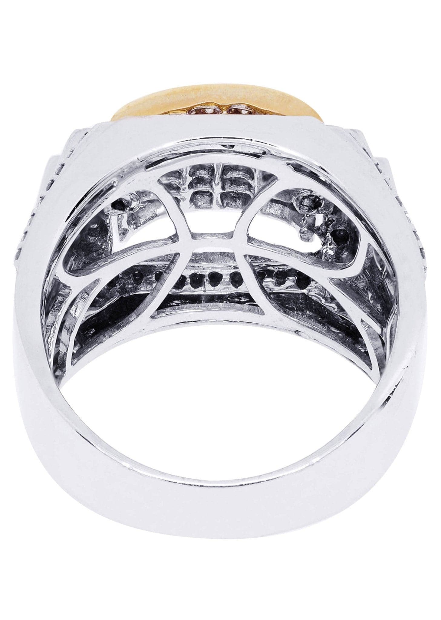 White Gold Mens Diamond Ring| 1.46 Carats| 15.16 Grams - Image 3