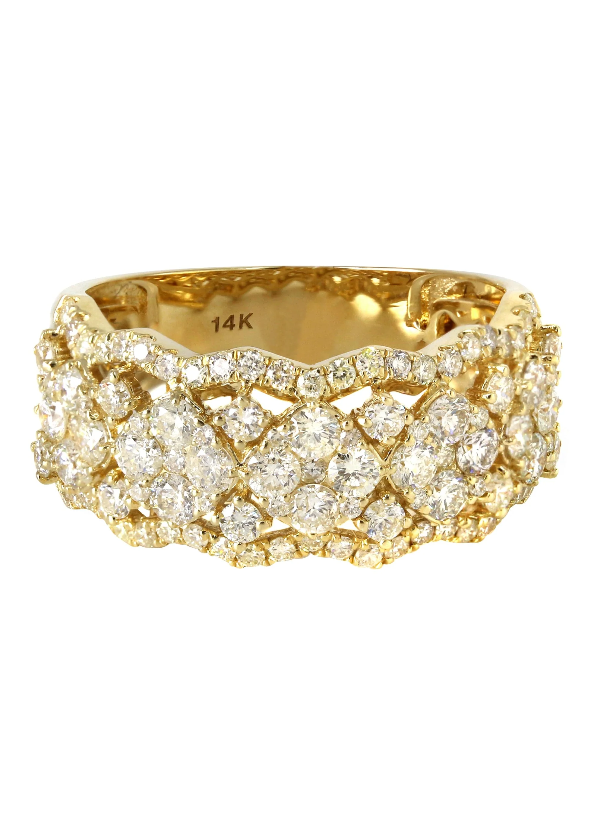 Mens Diamond Pinky Ring  | 1.65 Carats | 6.4 Grams