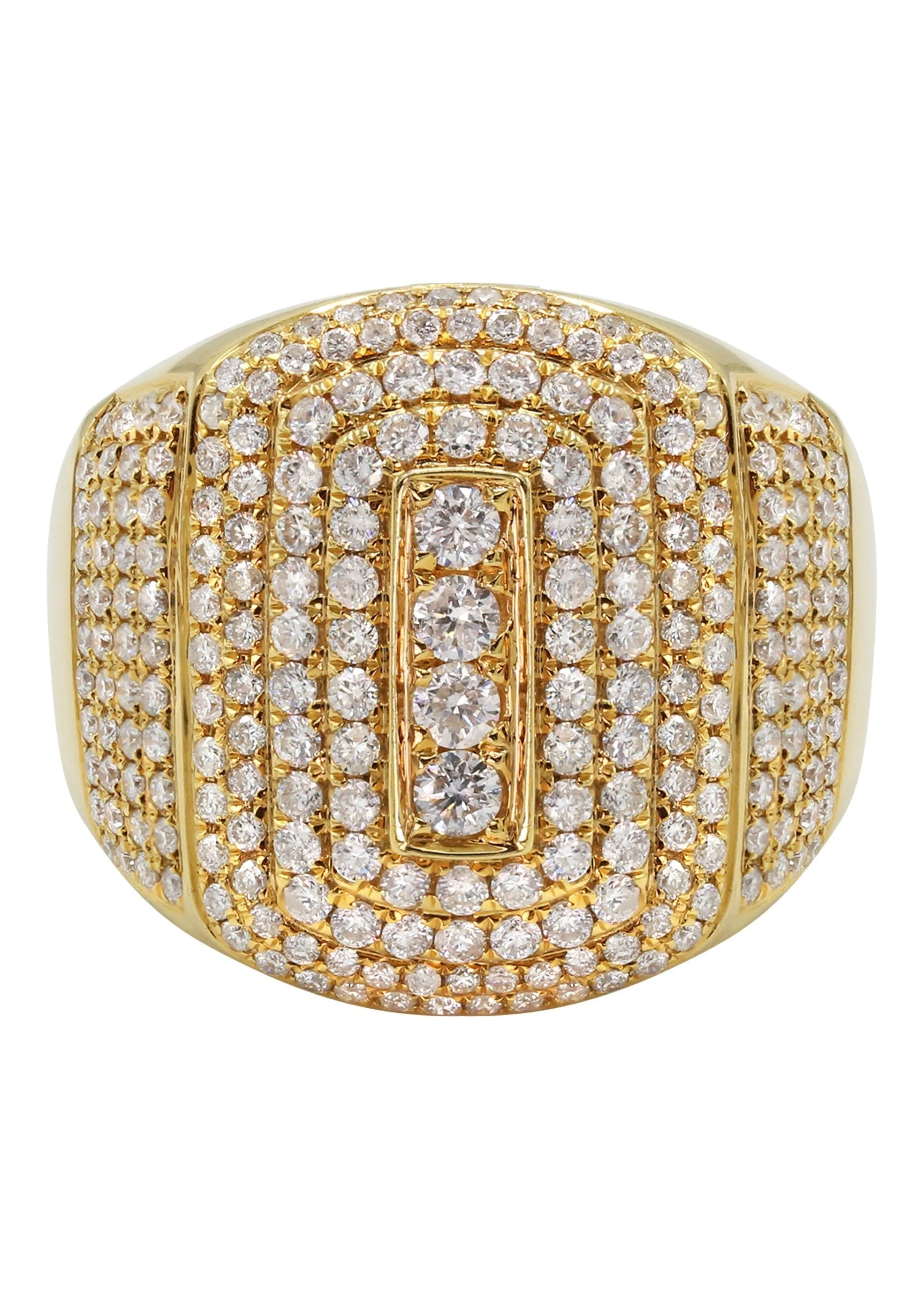 Mens Diamond Ring | 2.11 Carats | 13.42 Grams