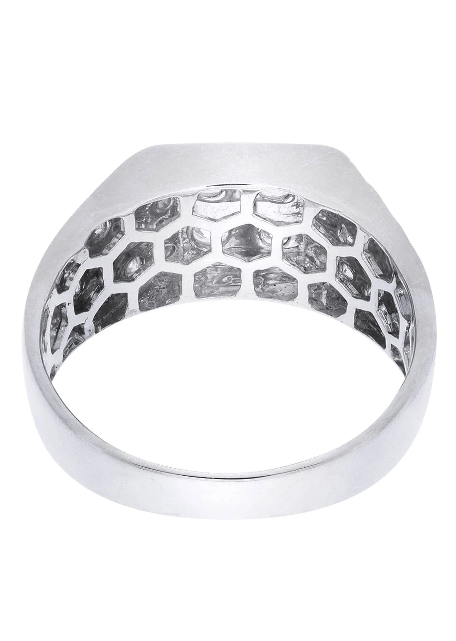 White Gold Mens Diamond Ring| 1.66 Carats| 7.43 Grams - Image 3