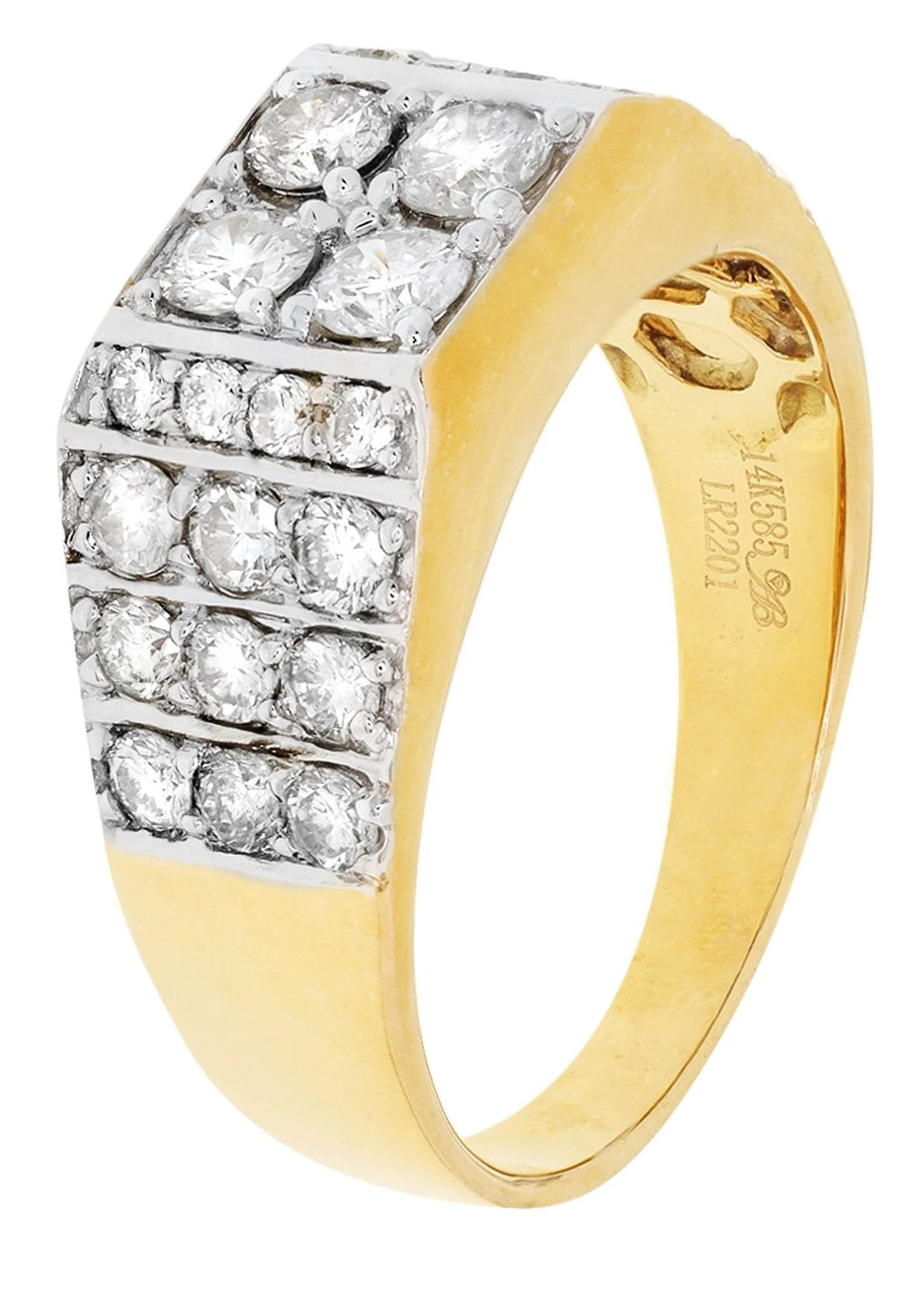 Mens Diamond Ring / Pinky Diamond Ring| 1.67 Carats - Image 2