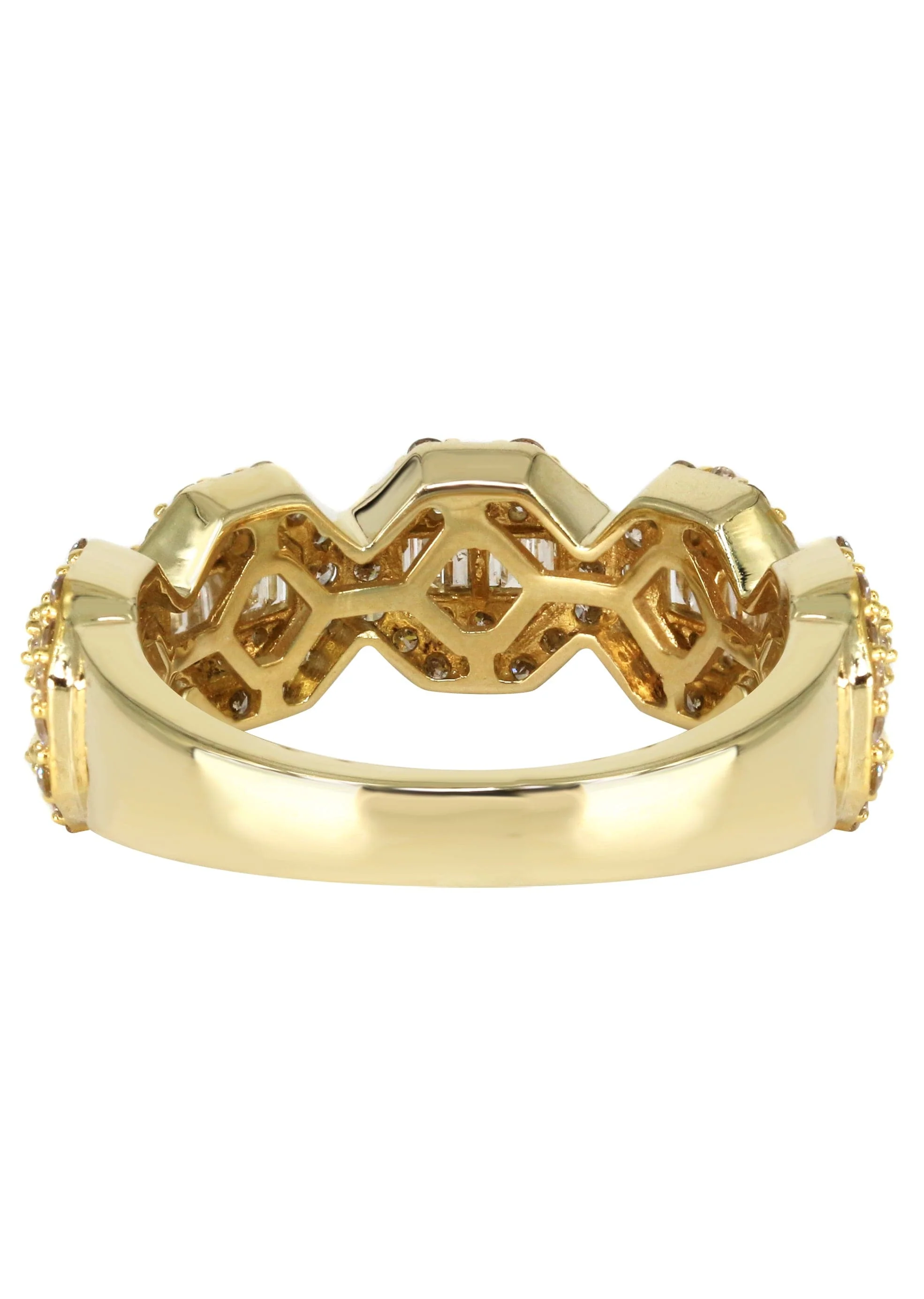 Mens Baguette Diamond Pinky Ring  | 2.09 Carats | 6.2 Grams - Image 3