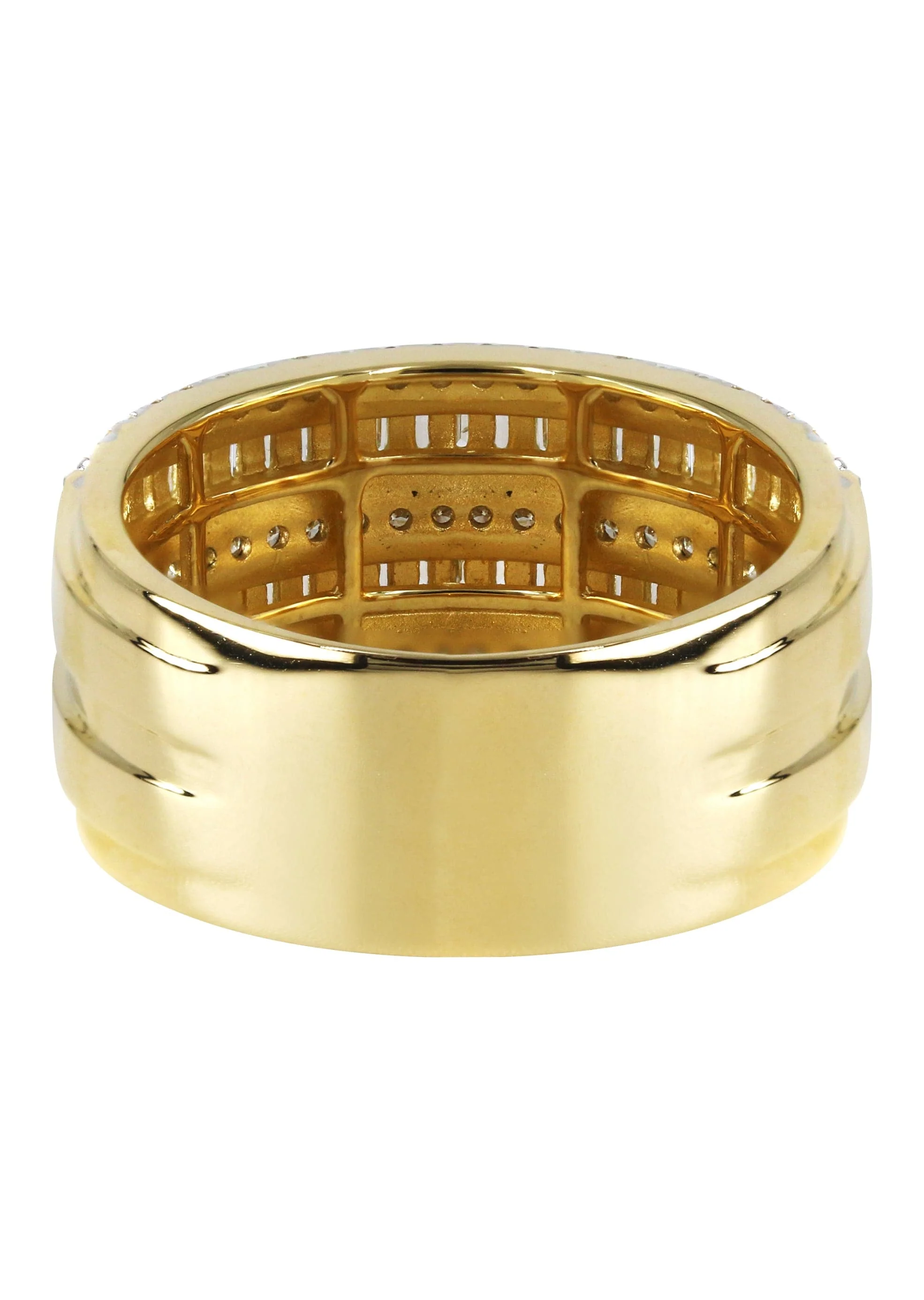 Mens Baguette Diamond Pinky Ring | 2.65 Carats | 11.2 Grams - Image 3
