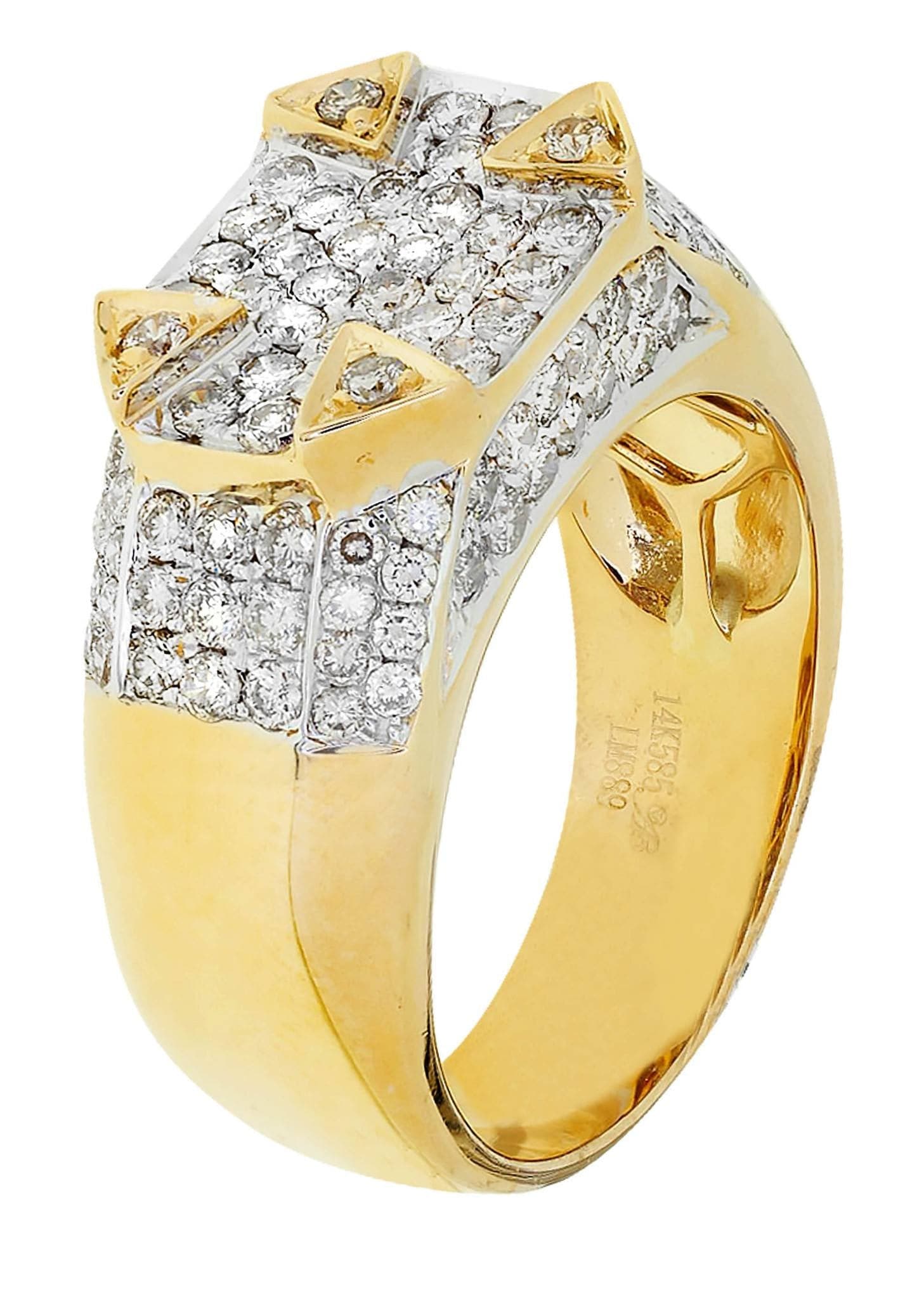 Mens Diamond Ring / Pinky Diamond Ring| 1.91 Carats - Image 2