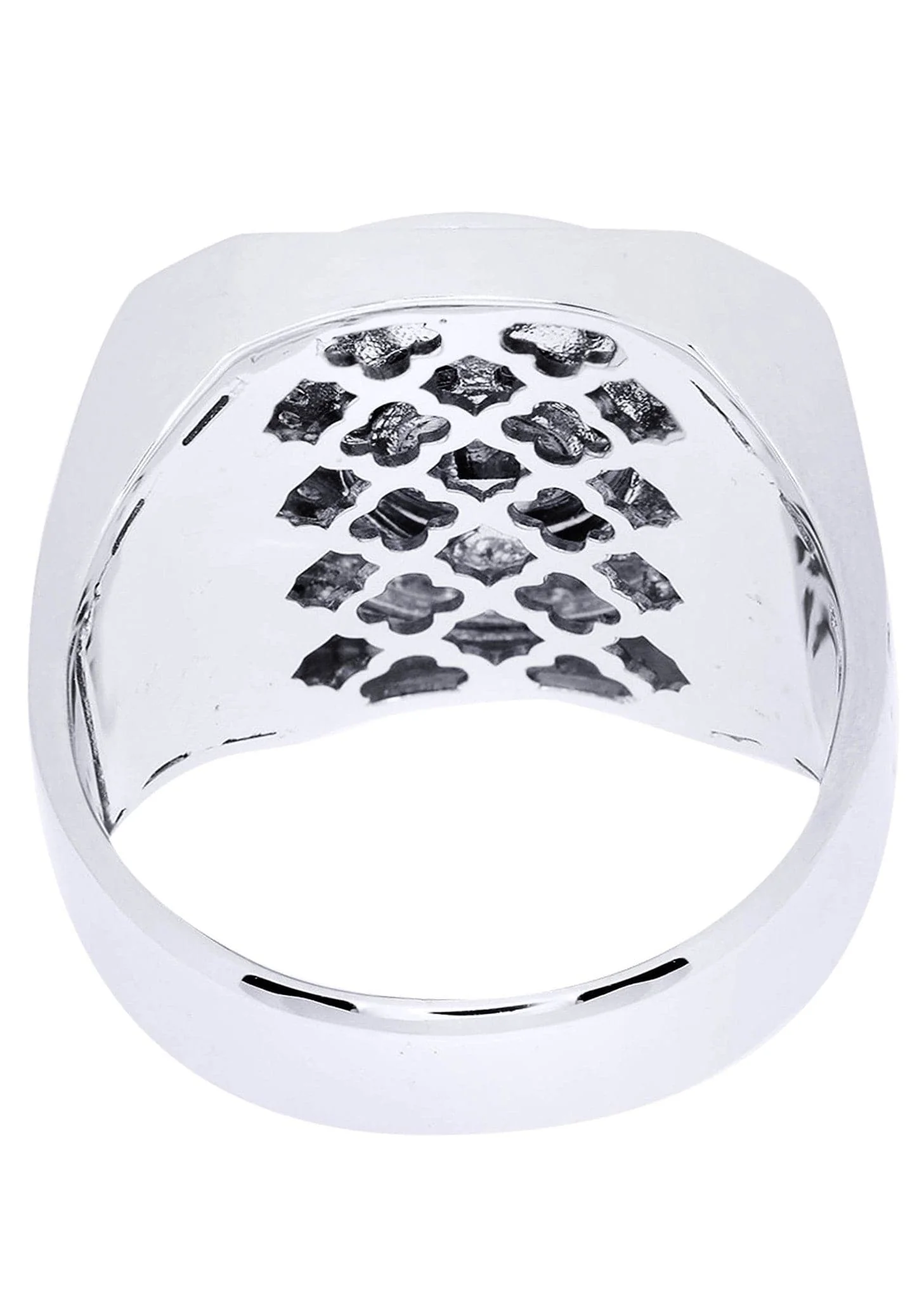 White Gold Pinky Diamond Ring| 1 Carats| 17.096 Grams - Image 3