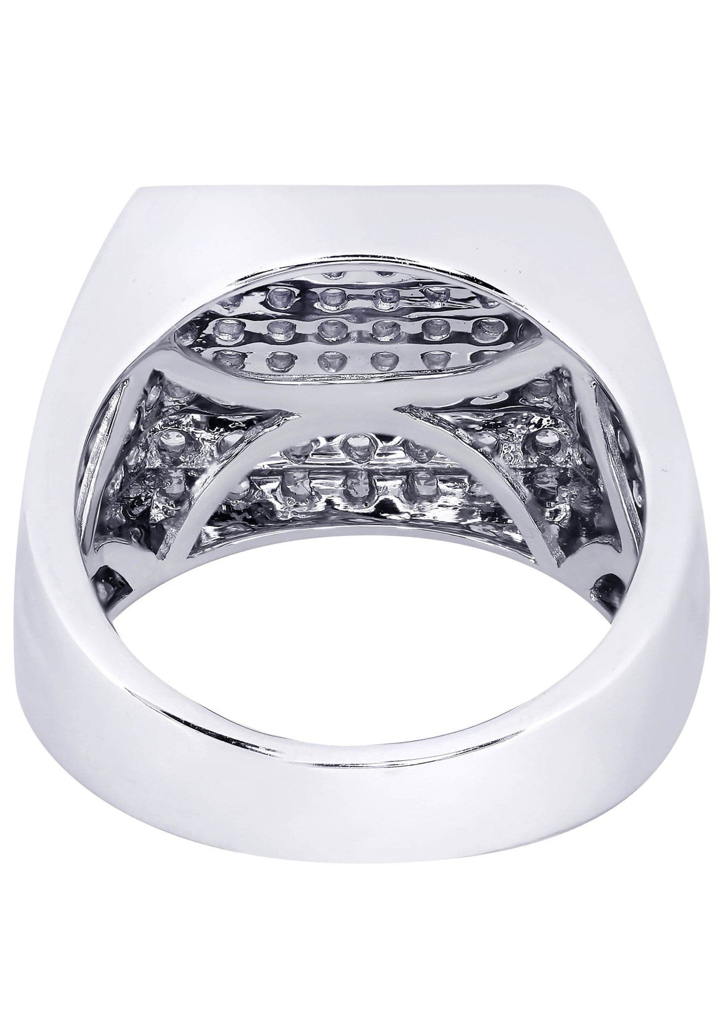 White Gold Mens Diamond Ring| 2.28 Carats| 14.32 Grams - Image 3