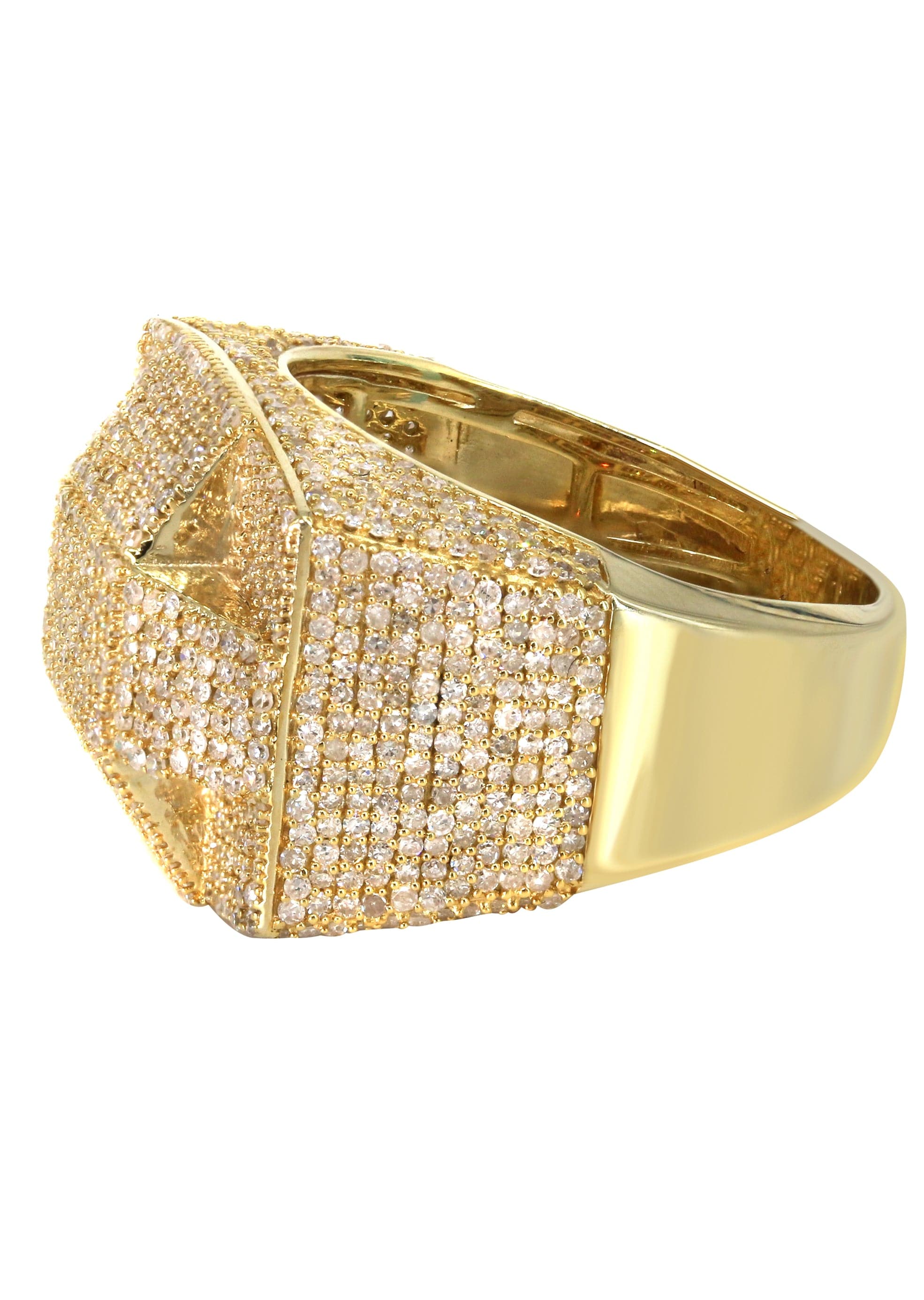 Mens Diamond Pinky Ring | 3.65 Carats | 9.6 Grams - Image 2