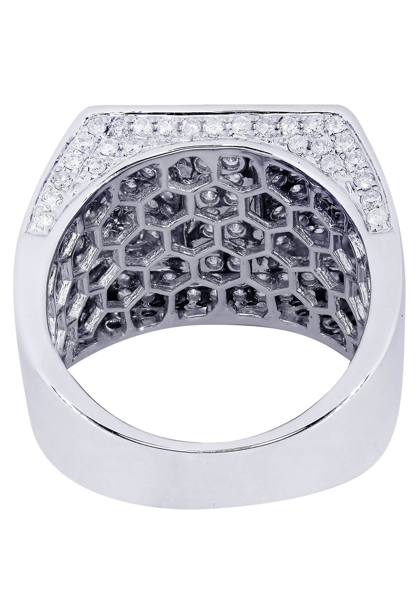 White Gold Mens Diamond Ring| 2.31 Carats| 13.01 Grams - Image 3