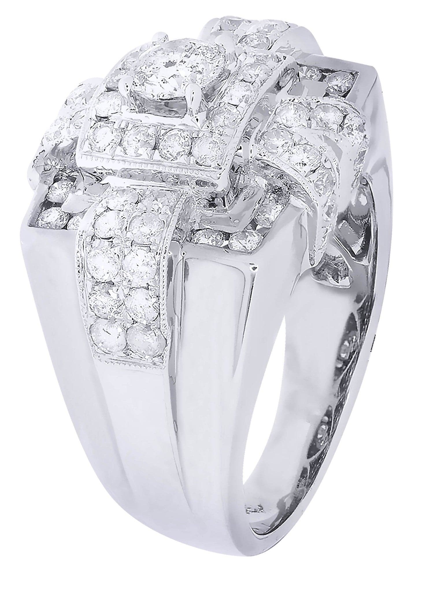 White Gold Pinky Diamond Ring| 2.32 Carats| 15.53 Grams - Image 2