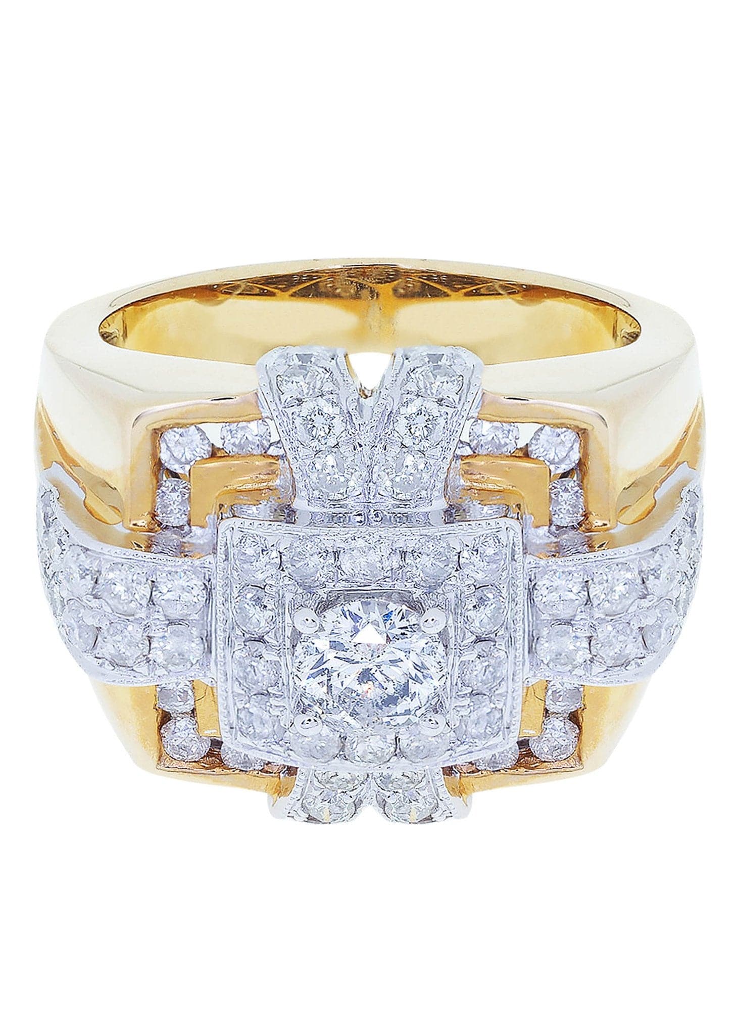 Mens Diamond Ring / Pinky Diamond Ring| 2.33 Carats
