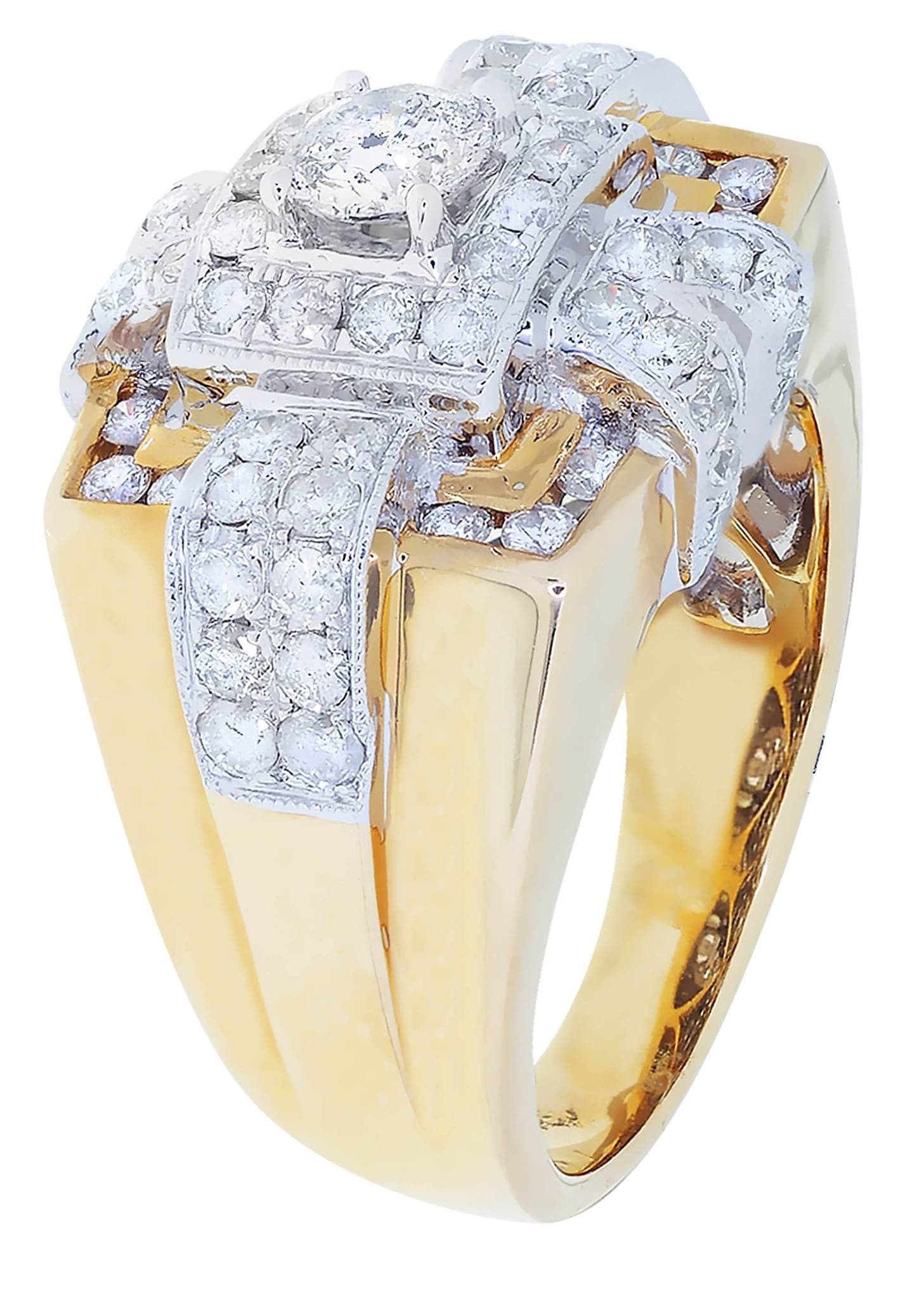 Mens Diamond Ring / Pinky Diamond Ring| 2.33 Carats - Image 2