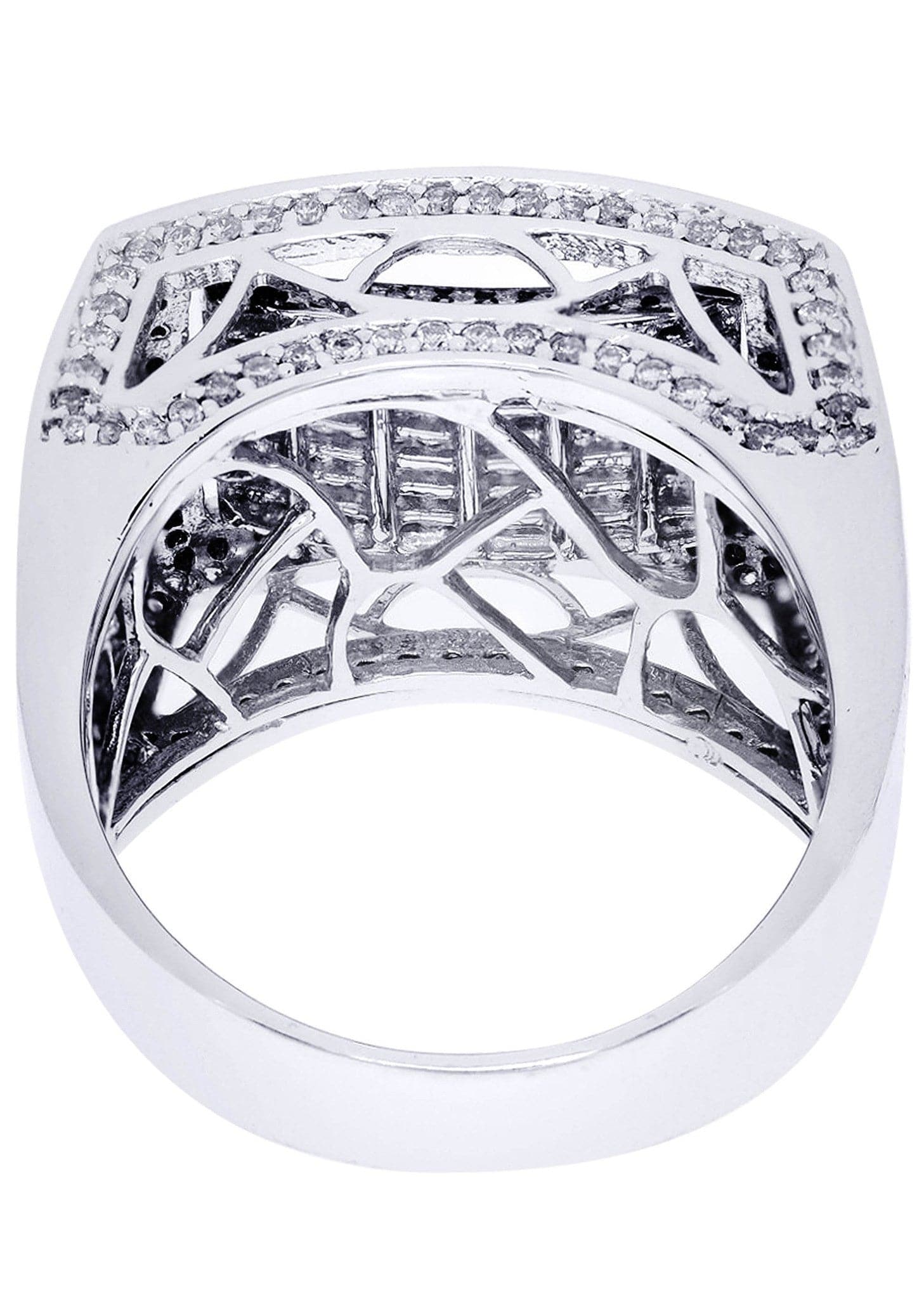 White Gold Mens Diamond Ring| 2.39 Carats| 15.35 Grams - Image 3