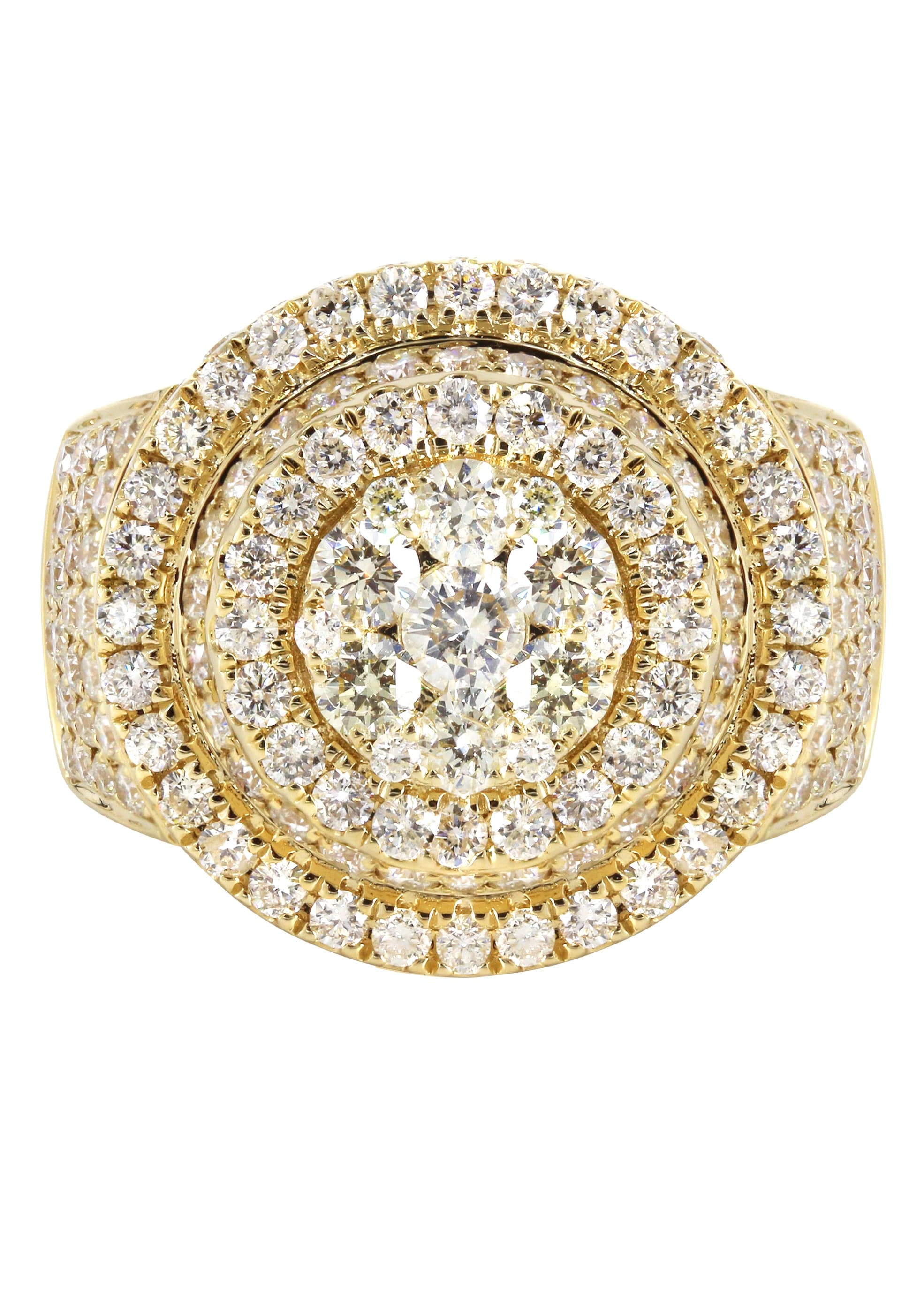Mens Diamond Pinky Ring | 4.25 Carats | 12.2 Grams