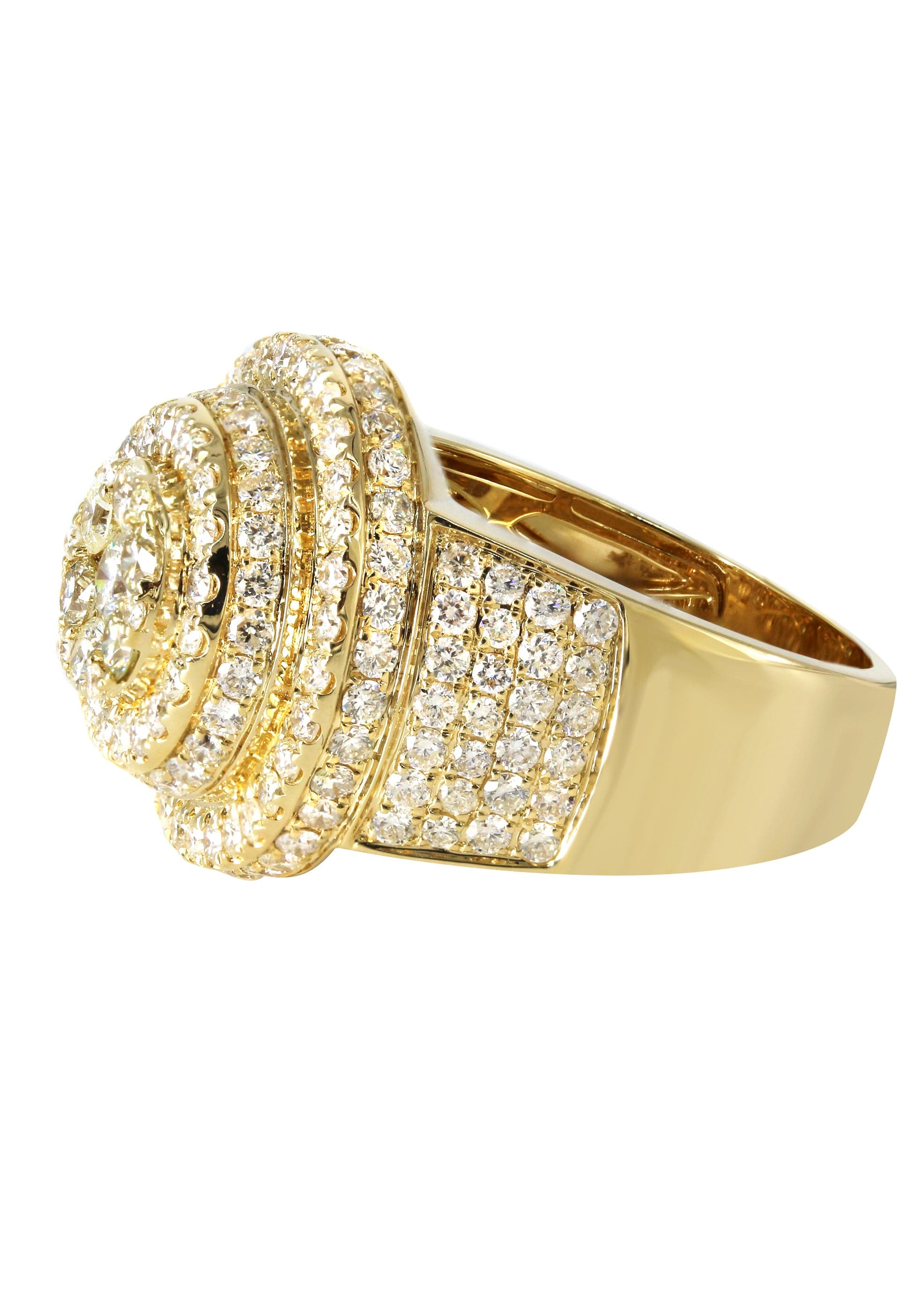 Mens Diamond Pinky Ring | 4.25 Carats | 12.2 Grams - Image 2