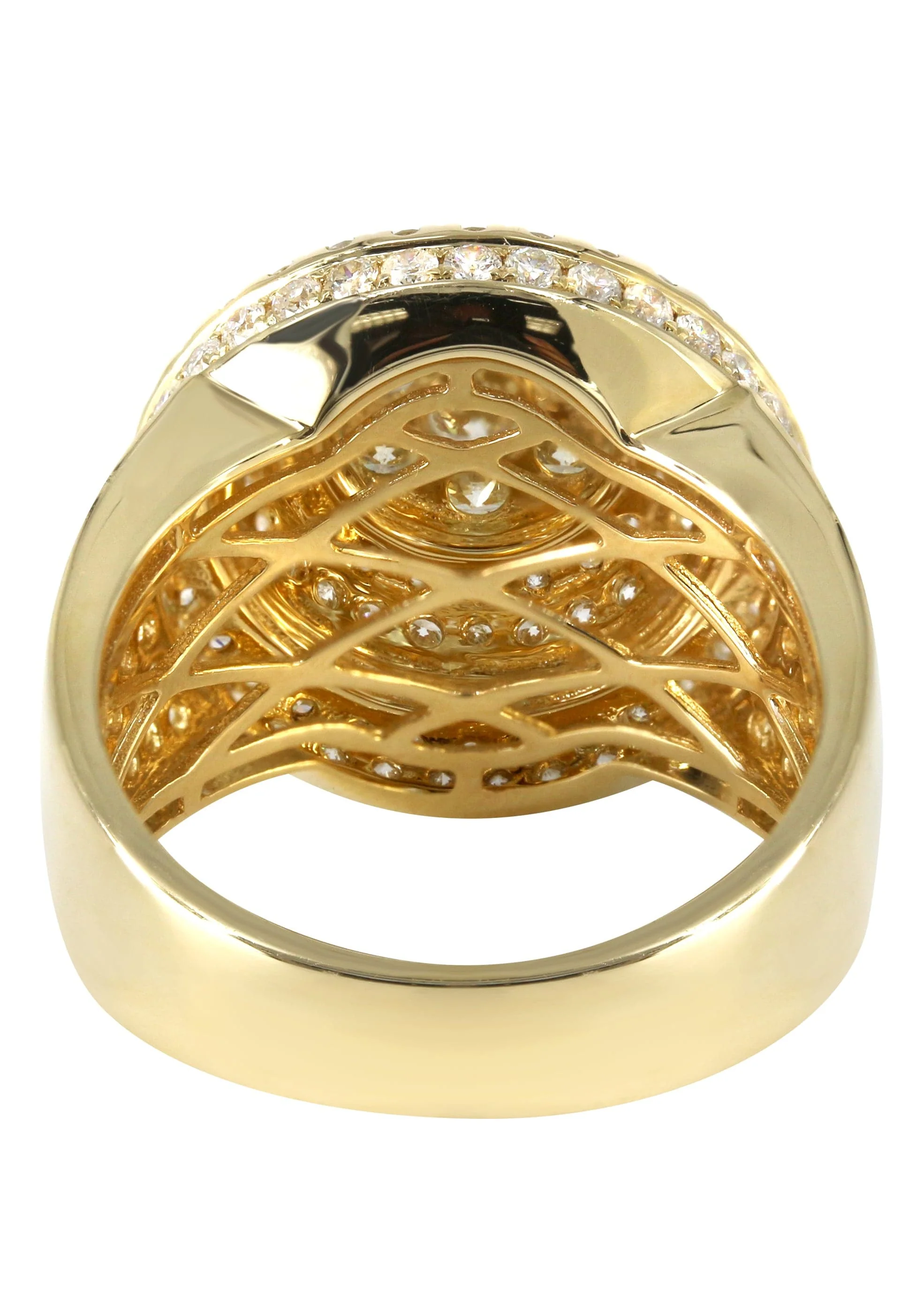 Mens Diamond Pinky Ring | 4.25 Carats | 12.2 Grams - Image 3
