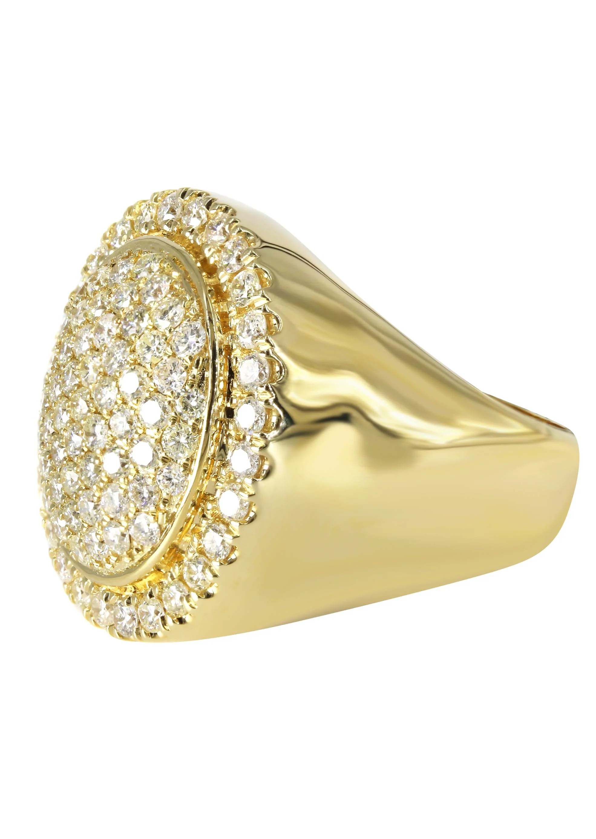 Mens Diamond Pinky Ring  | 2.51 Carats | 14.1 Grams - Image 2