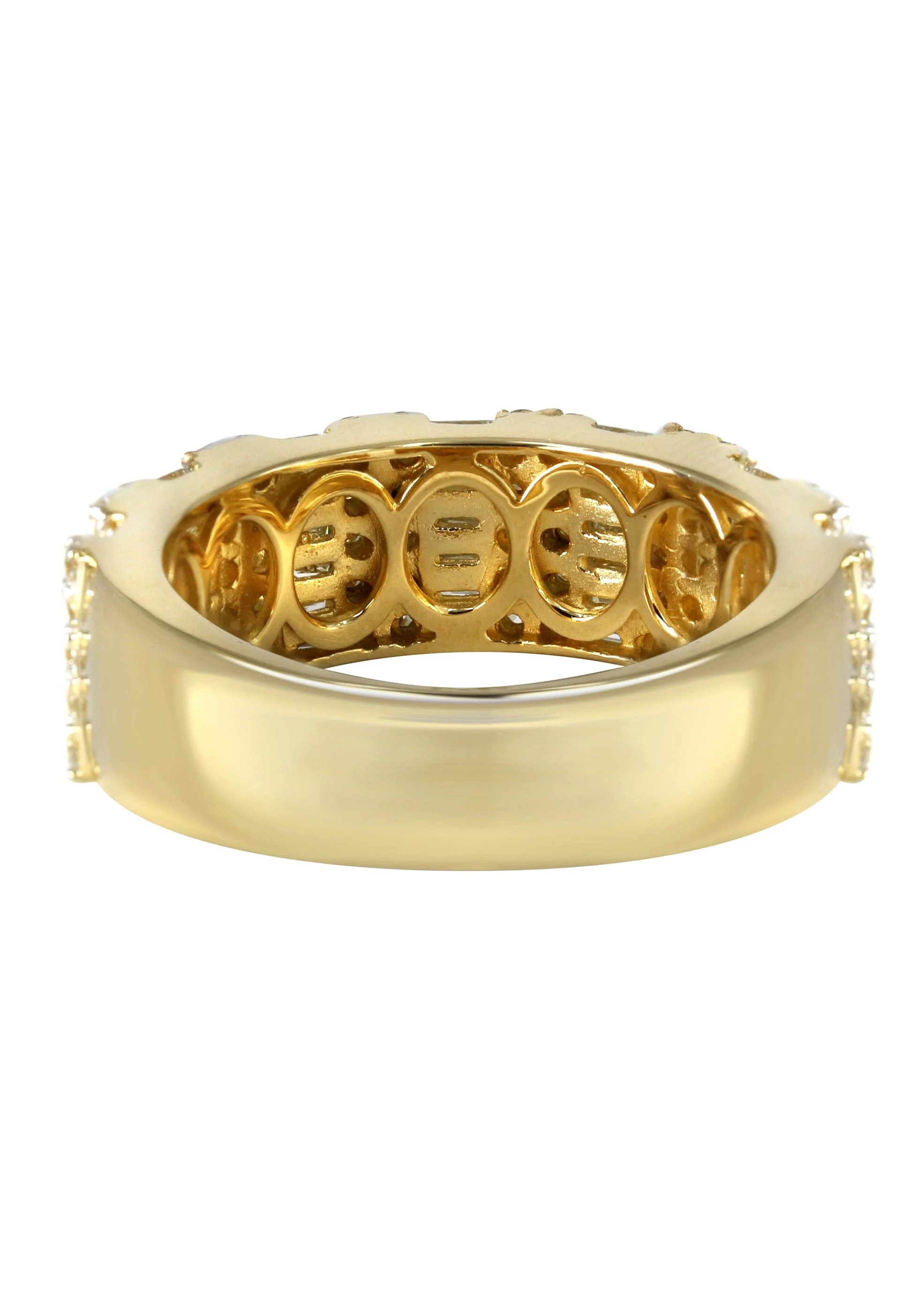 Mens Baguette Diamond Pinky Ring | 2.47 Carats | 9.1 Grams - Image 3