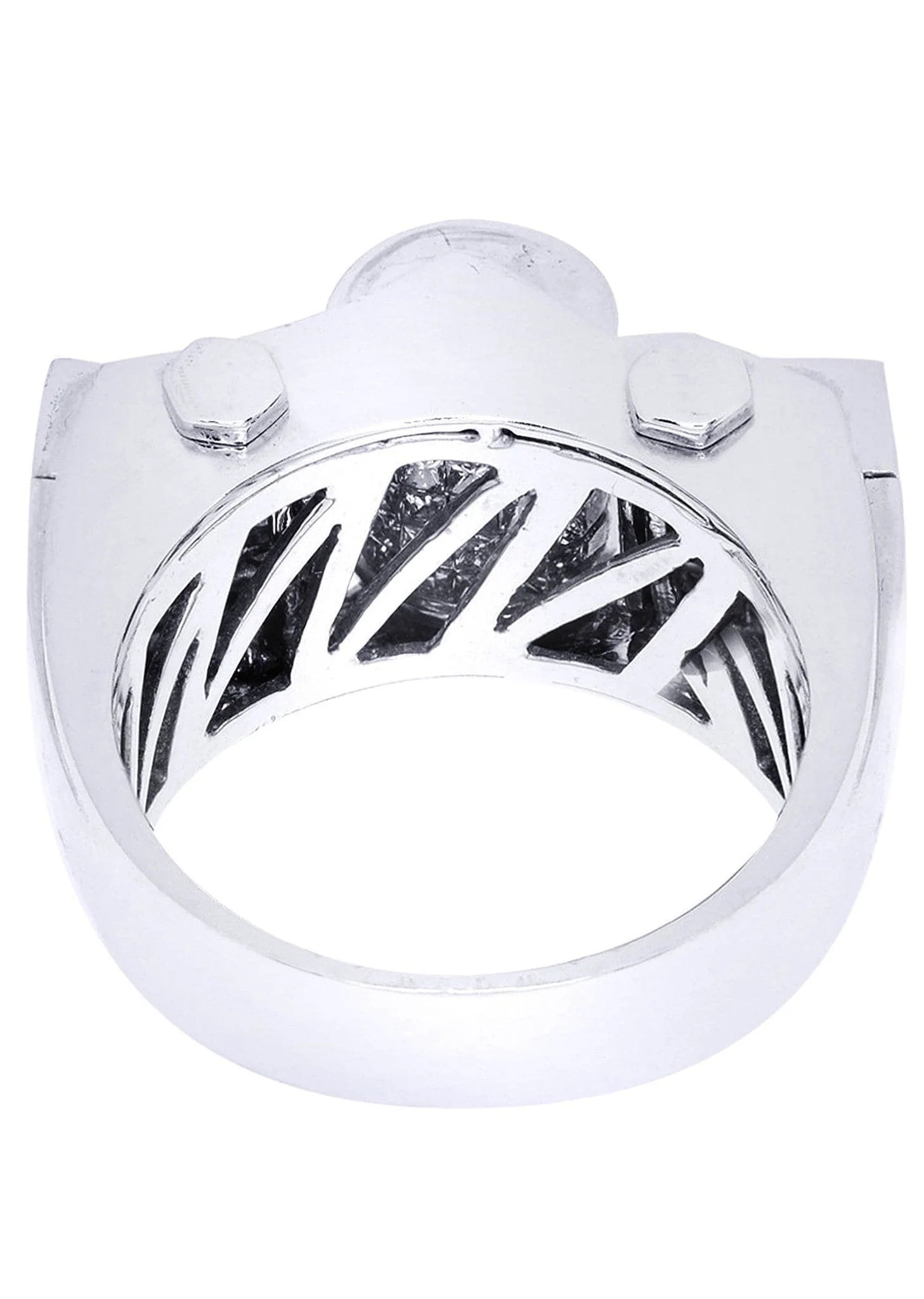 White Gold Mens Diamond Ring| 2.69 Carats| 17.59 Grams - Image 3