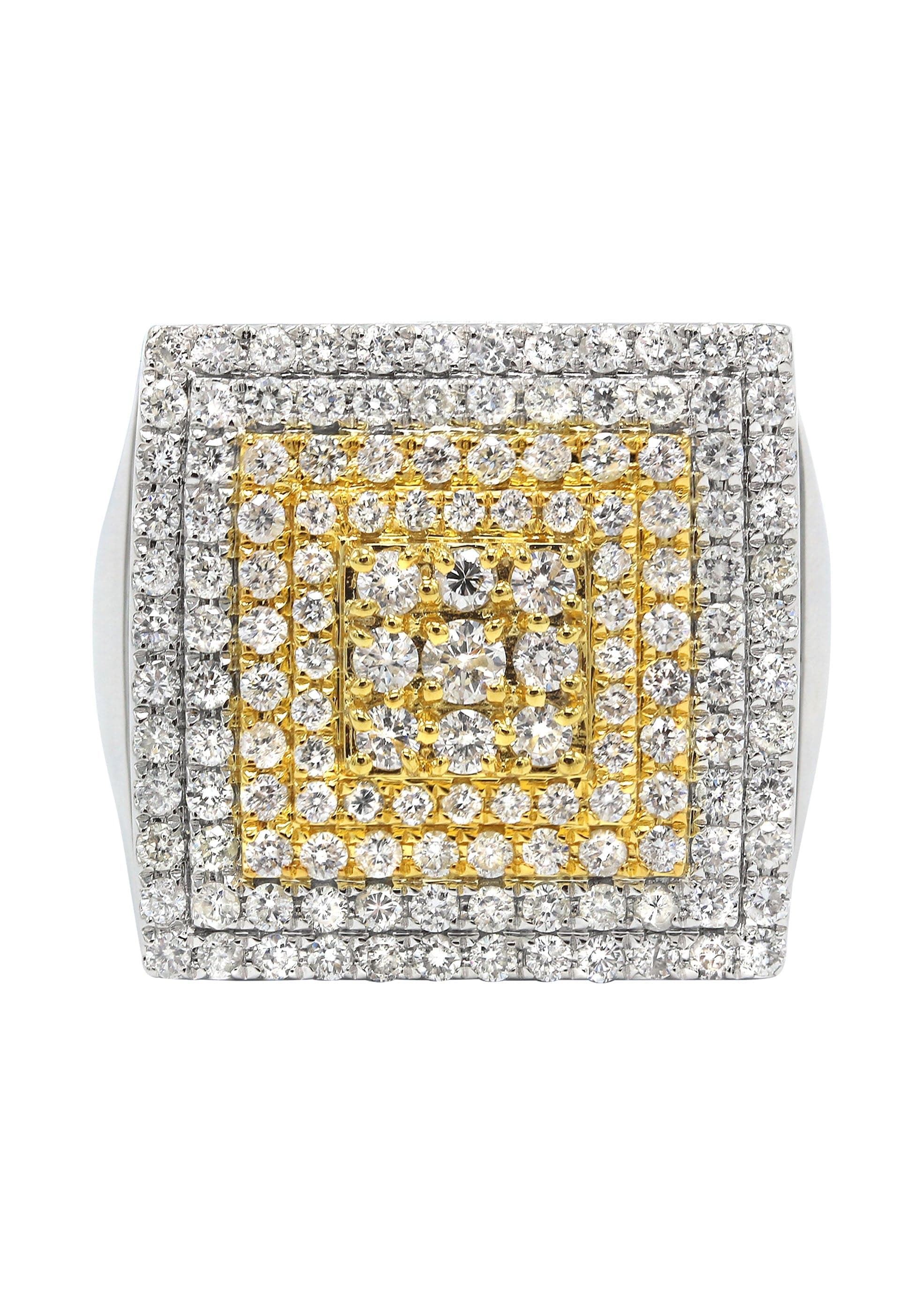 Mens Diamond Ring | 2.7 Carats | 18.38 Grams