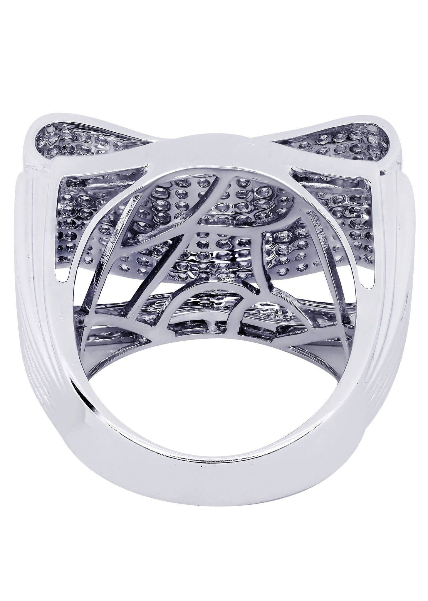 White Gold Mens Diamond Ring| 3.1 Carats| 18.39 Grams - Image 3