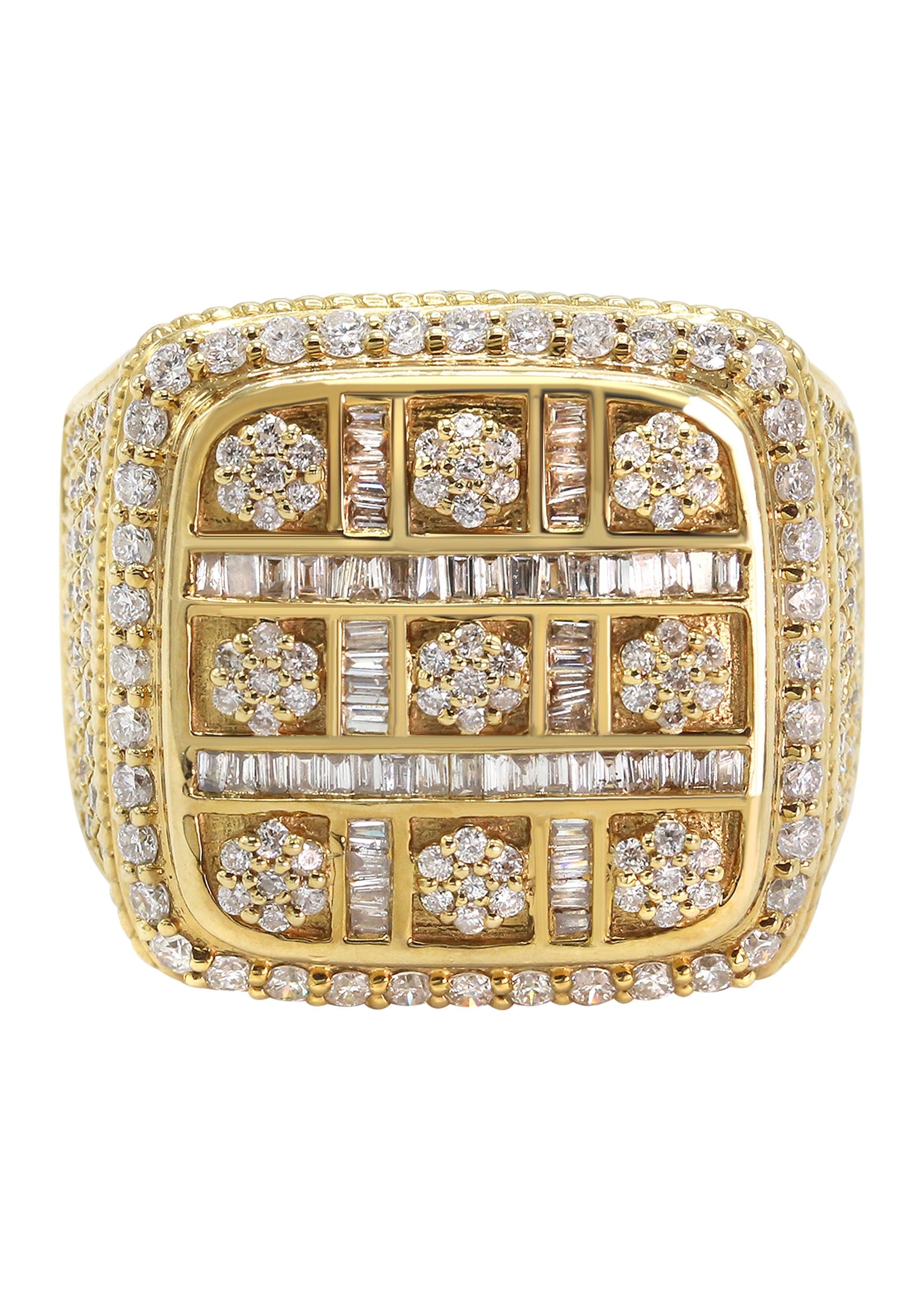 Mens Diamond Ring | 2.38 Carats | 17.68 Grams