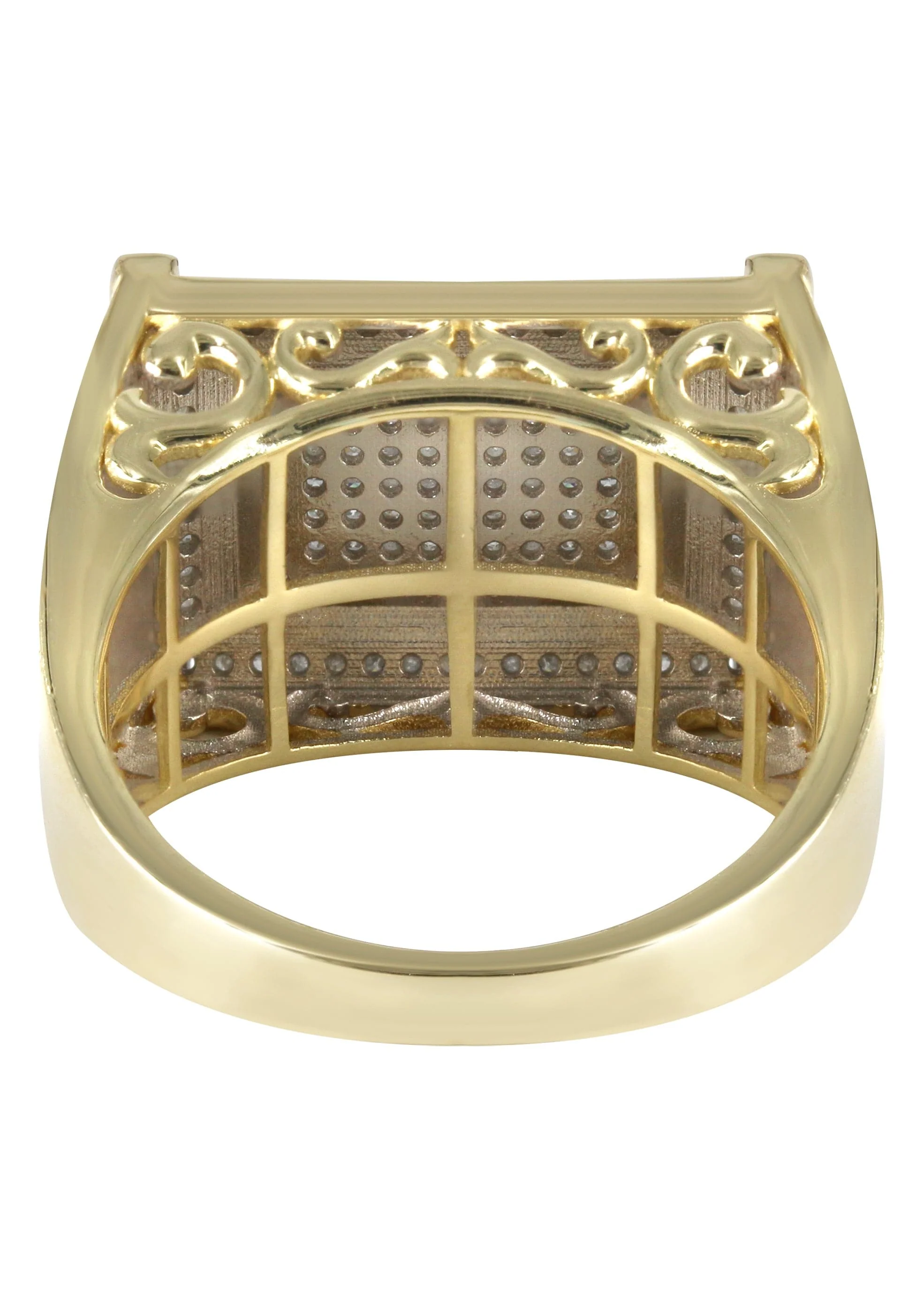 Mens Diamond Pinky Ring  | 0.72 Carats | 8.7 Grams - Image 3