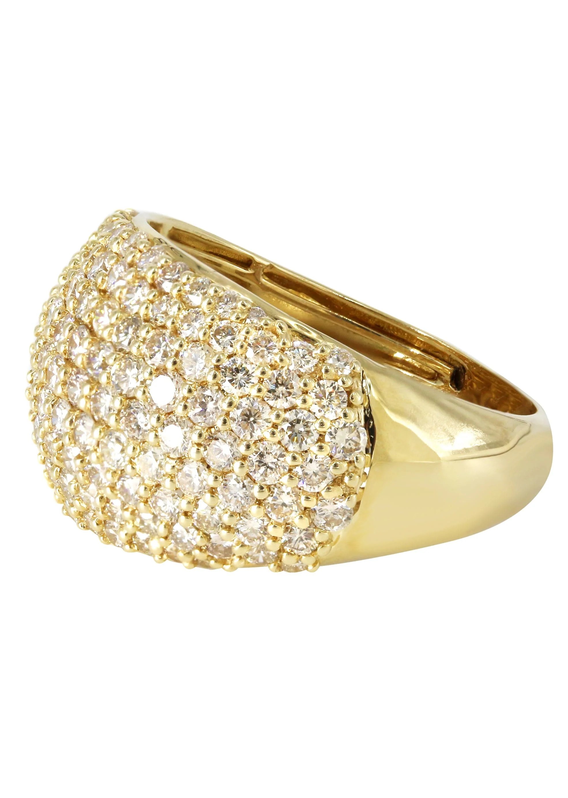 Mens Diamond Pinky Ring | 3.75 Carats | 7.6,Grams - Image 2