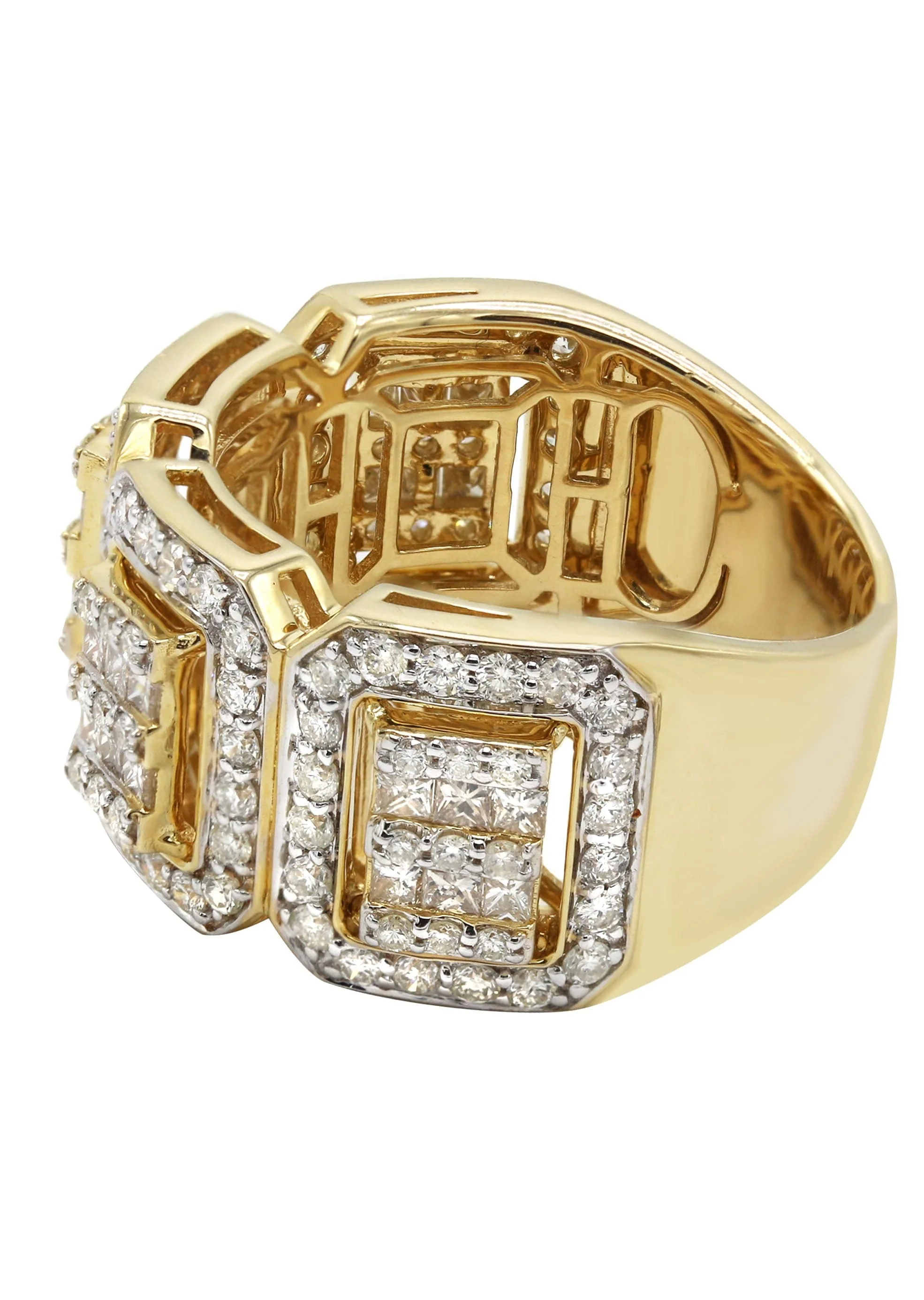 Mens Diamond Ring | 2.07 Carats | 11.23 Grams - Image 2