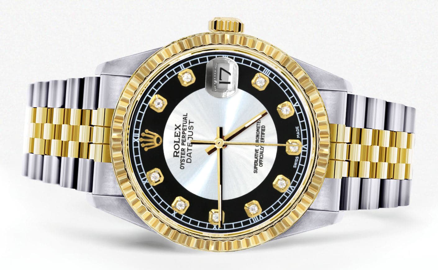 Mens Rolex Datejust Watch 16233 Two Tone | 36Mm | Tuxedo Dial | Jubilee Band - Image 2