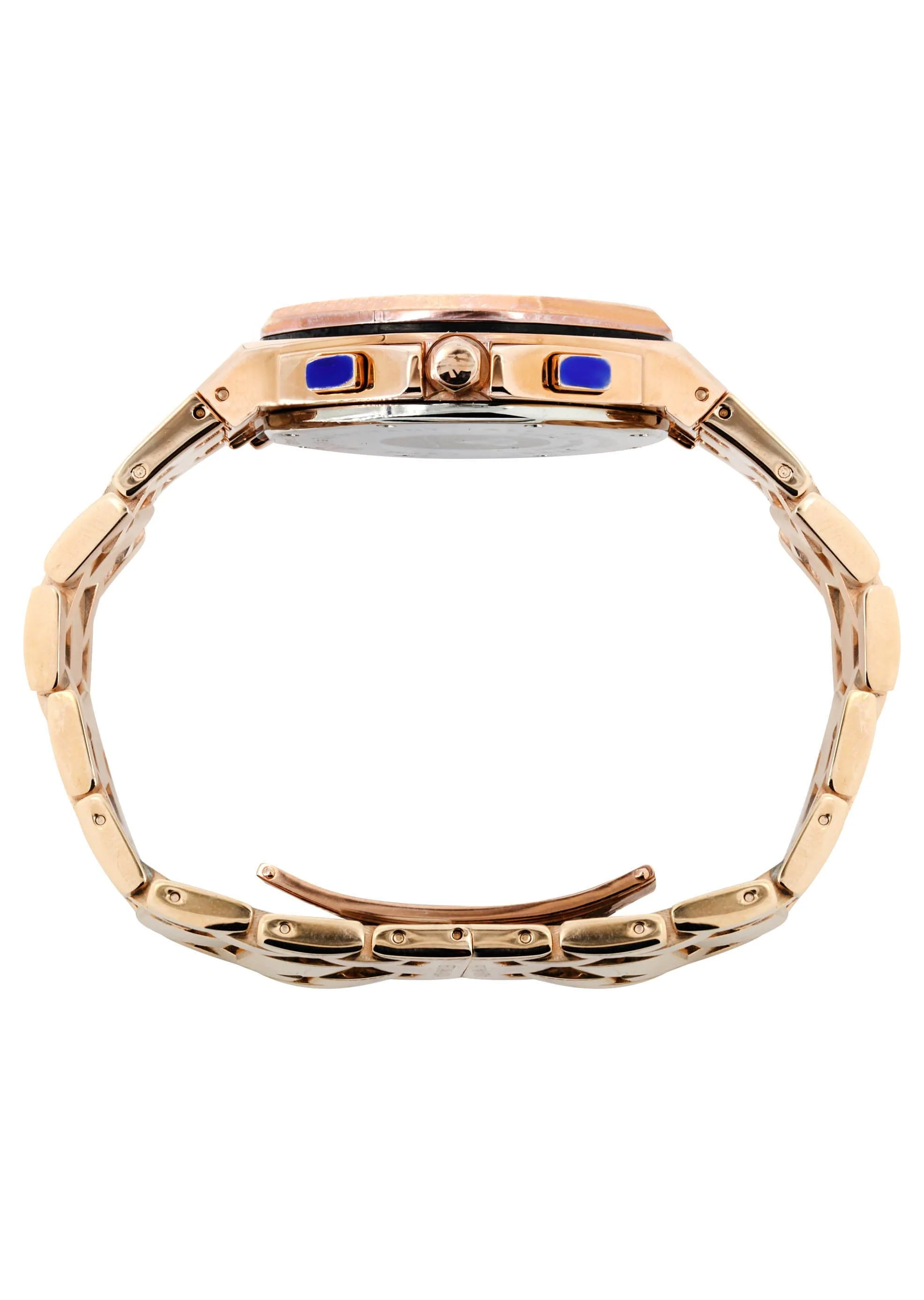 Mens Rose Gold Tone Diamond Watch | Appx. 0.8 Carats - Image 4