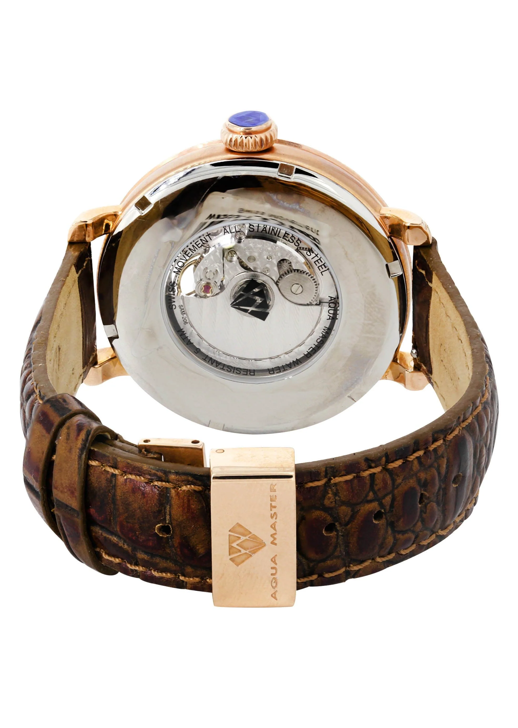 Mens Rose Gold Tone Diamond Watch | Appx. 2.25 Carats - Image 3