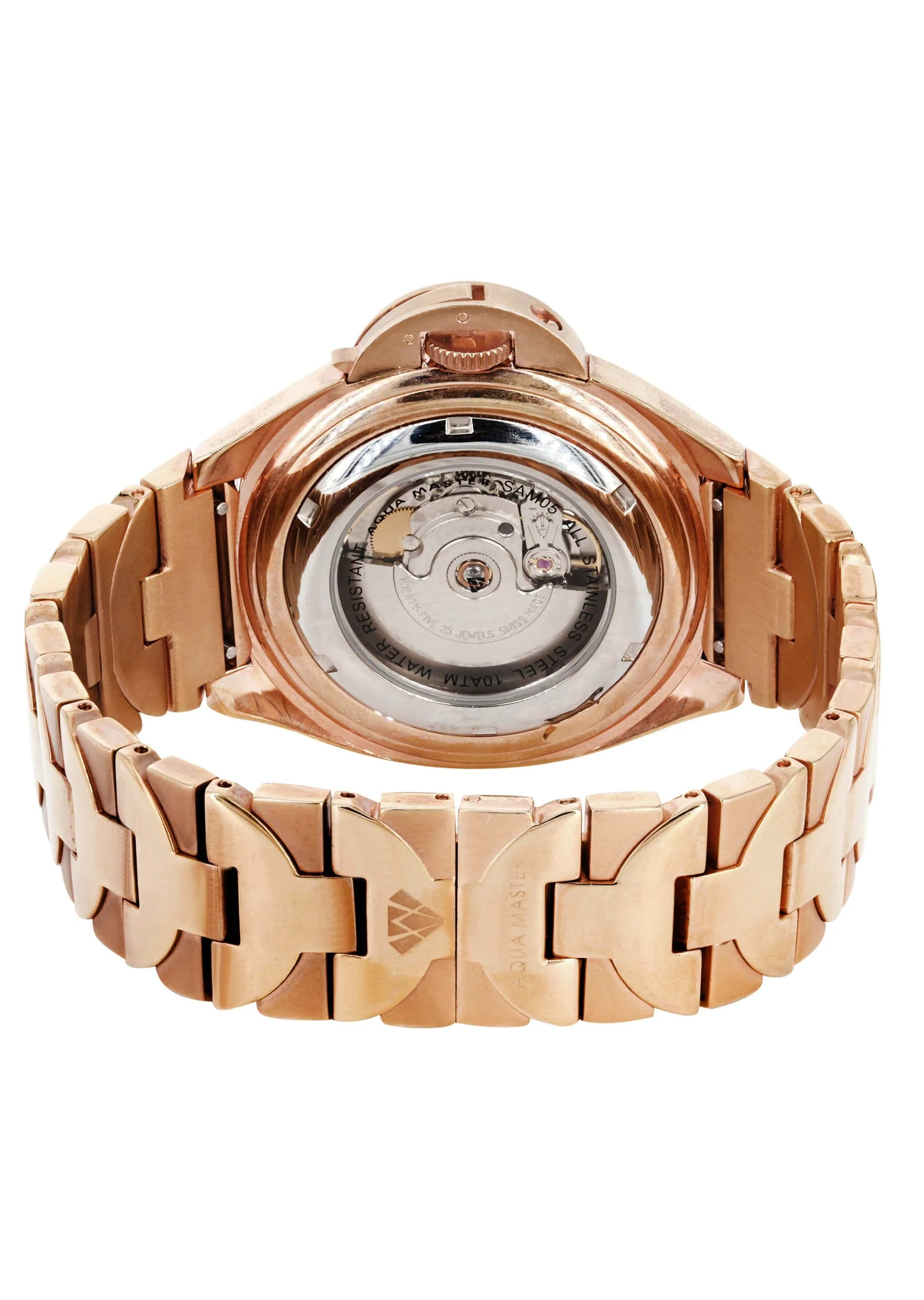 Mens Rose Gold Tone Diamond Watch | Appx. 7.25 Carats - Image 3