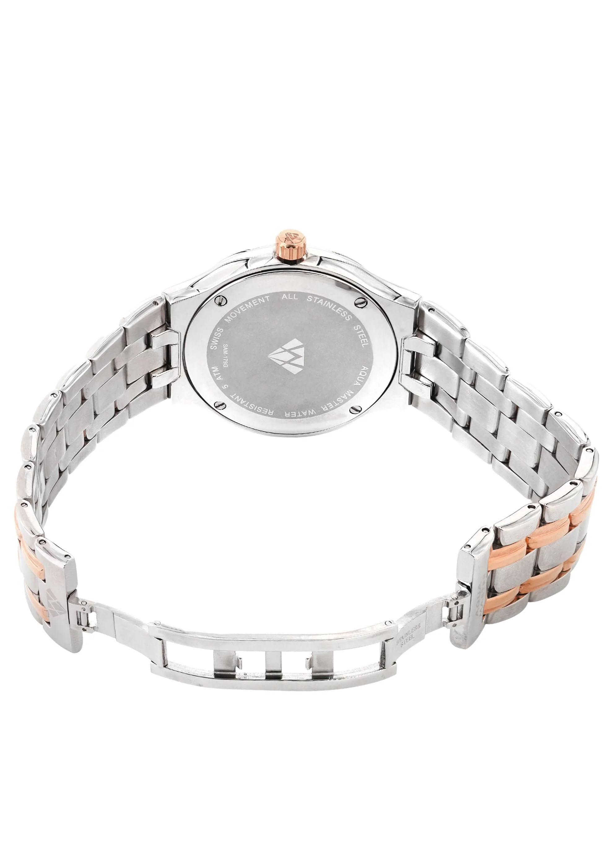 Mens Two Tone Rose Diamond Watch | Appx. 1.04 Carats - Image 3