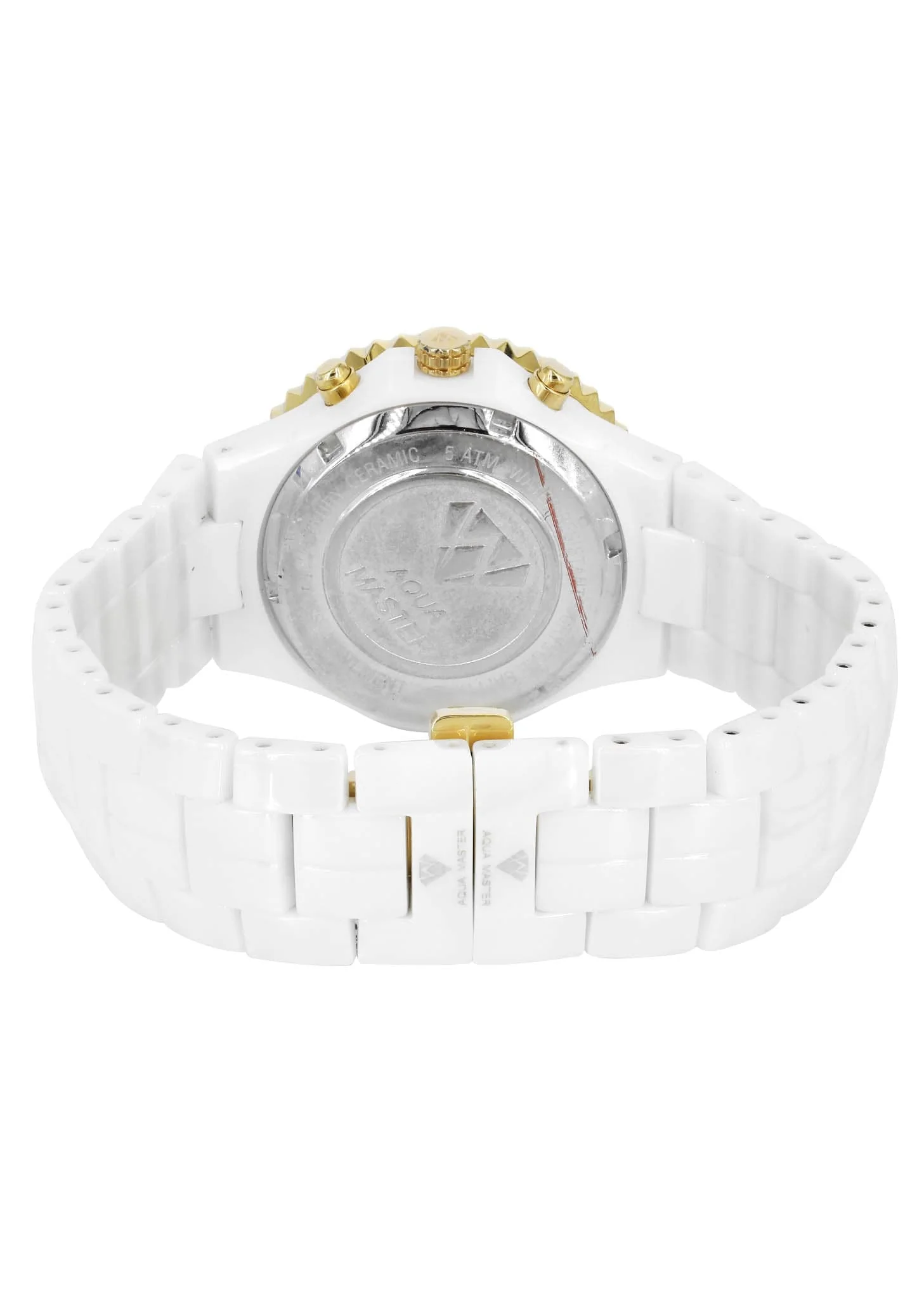 Mens Yellow Gold Tone Diamond Watch | Appx. 1.25 Carats - Image 3