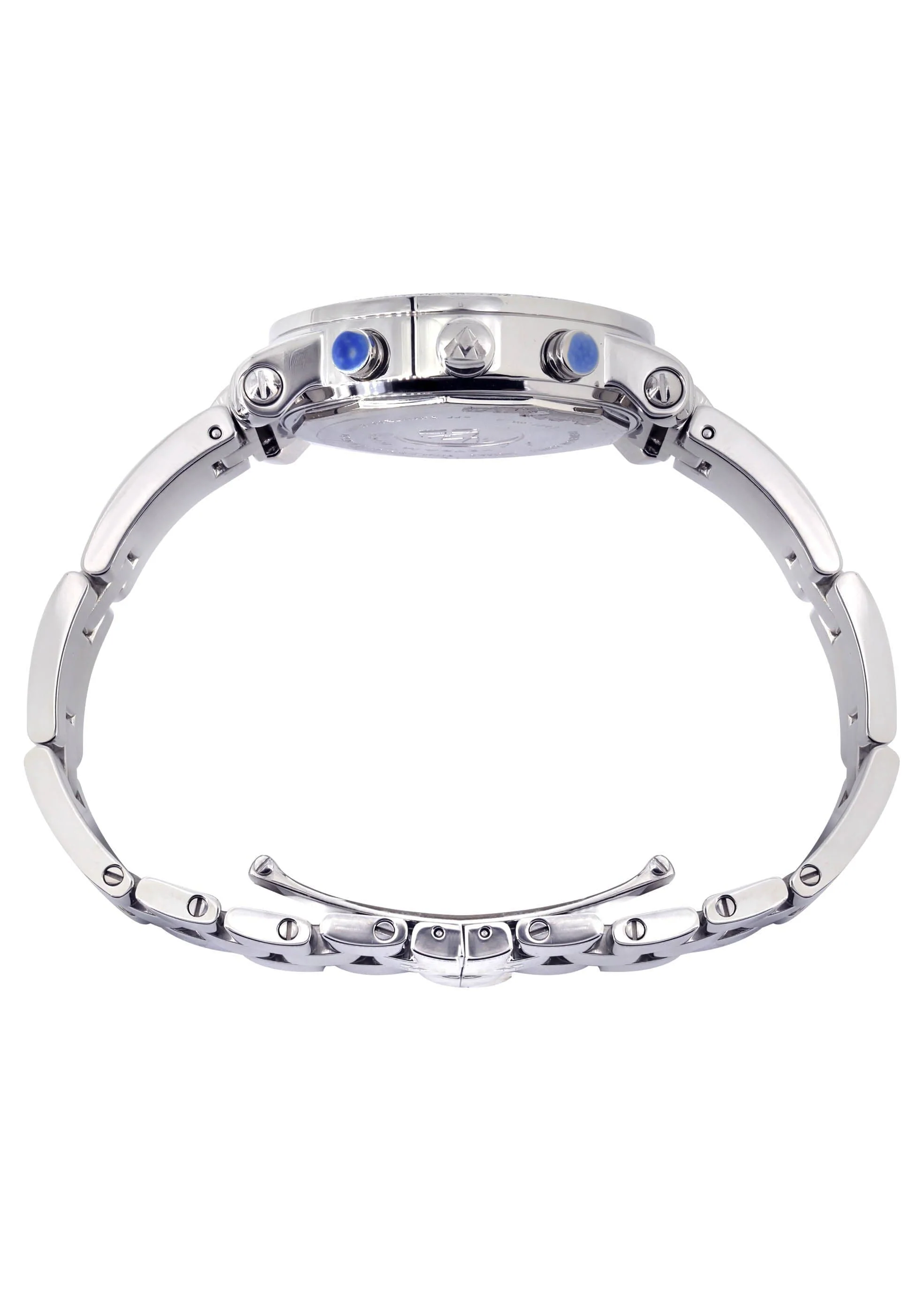 Mens White Gold Tone Diamond Watch | Appx. 1.75 Carats - Image 4