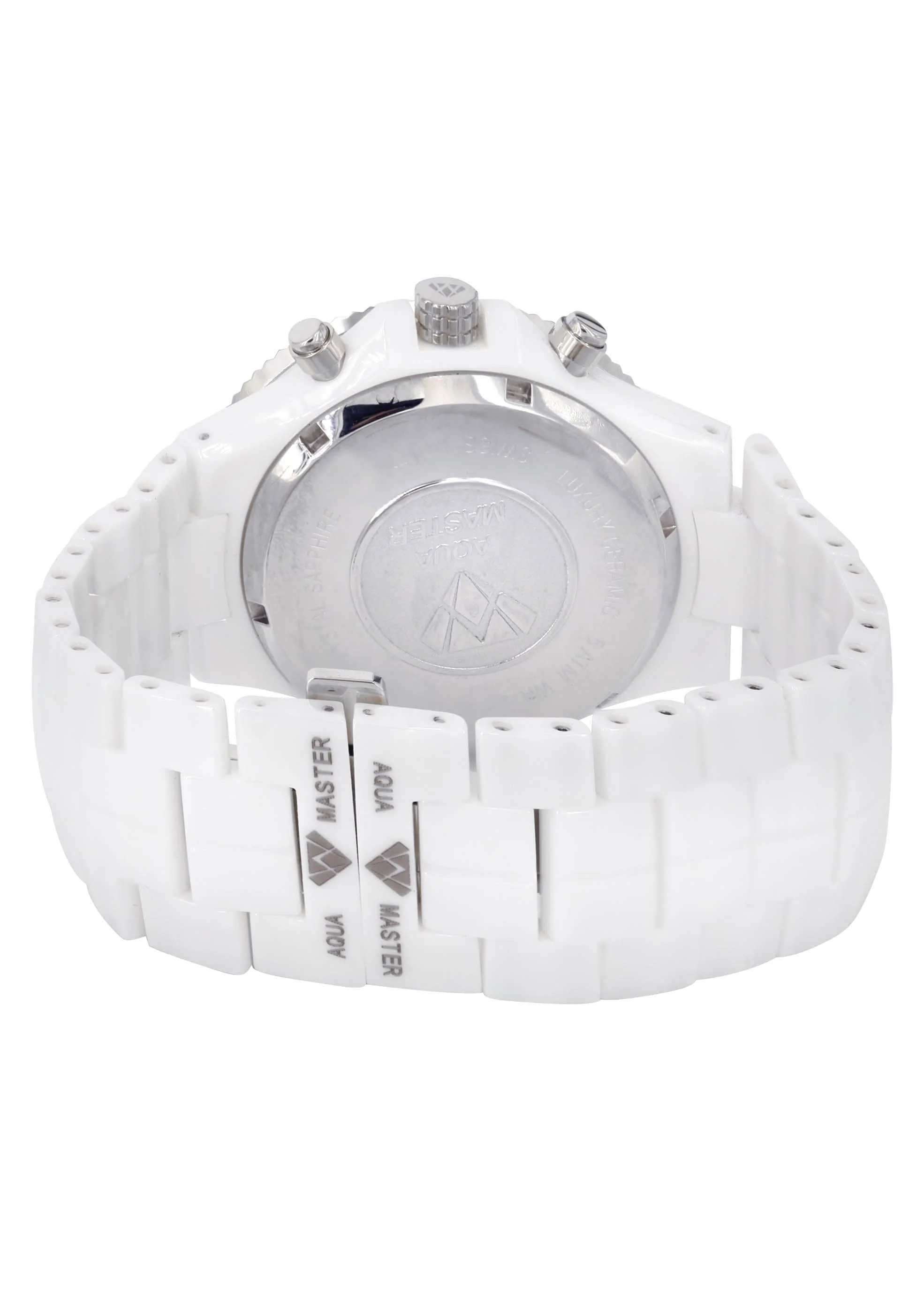 Mens White Gold Tone Diamond Watch | Appx. 2.85 Carats - Image 3