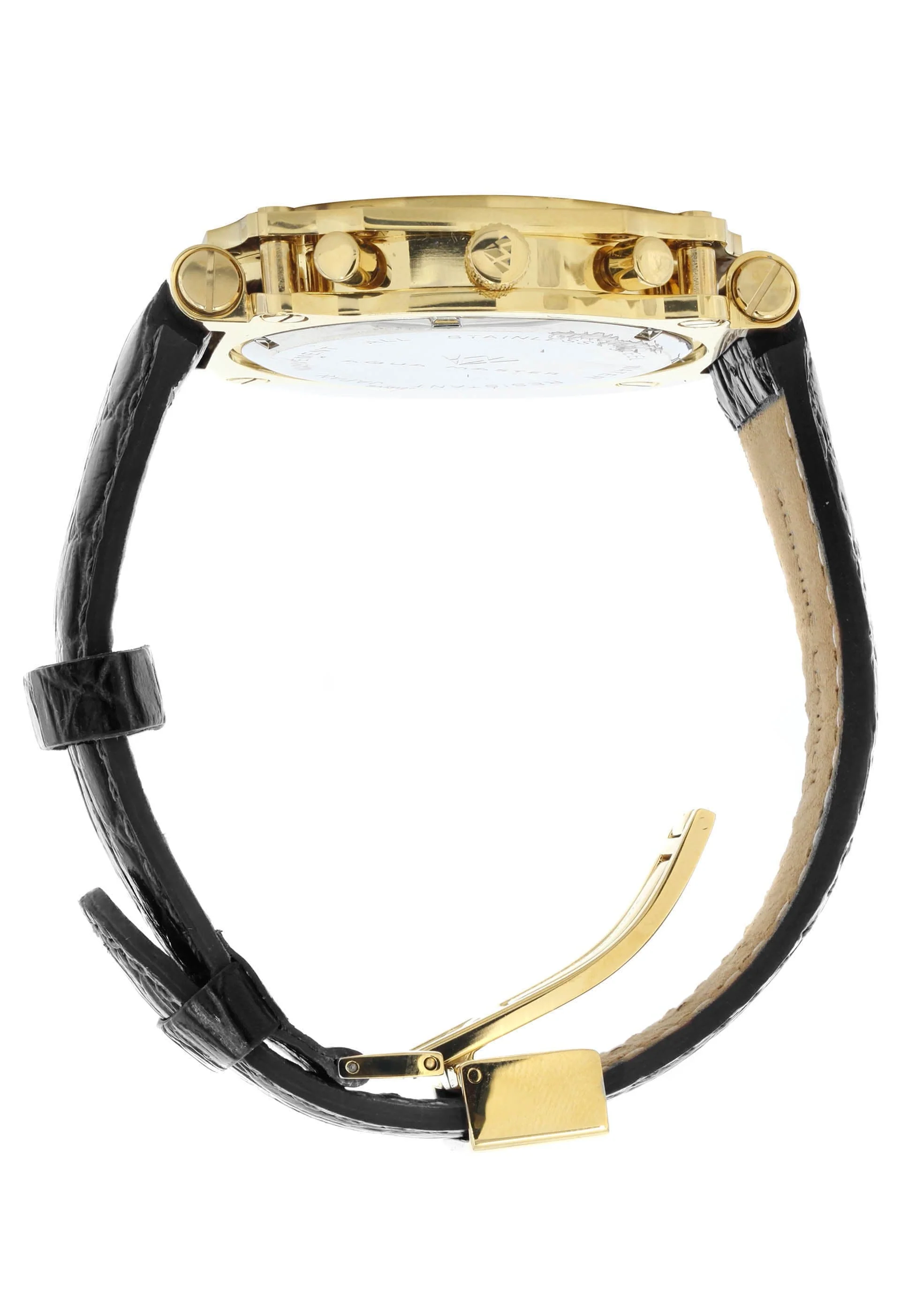 Mens Yellow Gold Tone Diamond Watch | Appx. 1.25 Carats - Image 4